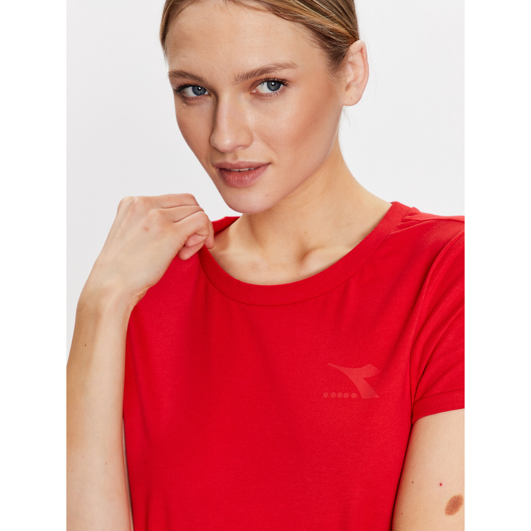 Diadora Тишърт Core 102.179375 Червен Regular Fit - Pepit.bg