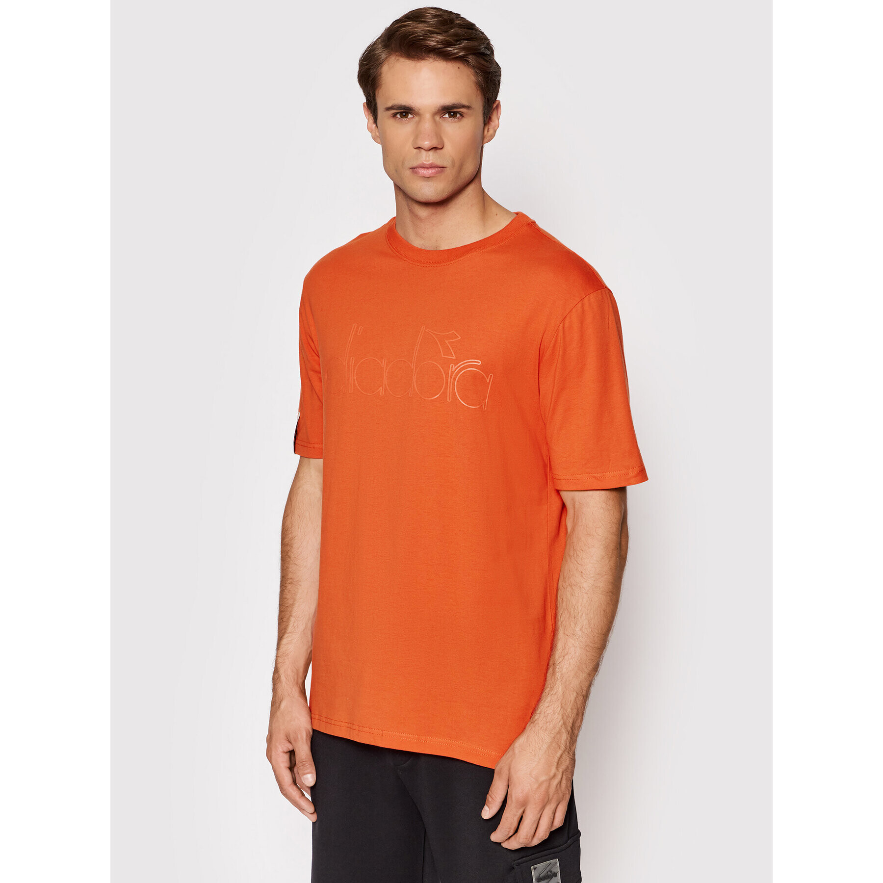 Diadora Тишърт Hd 502.177843 Оранжев Regular Fit - Pepit.bg