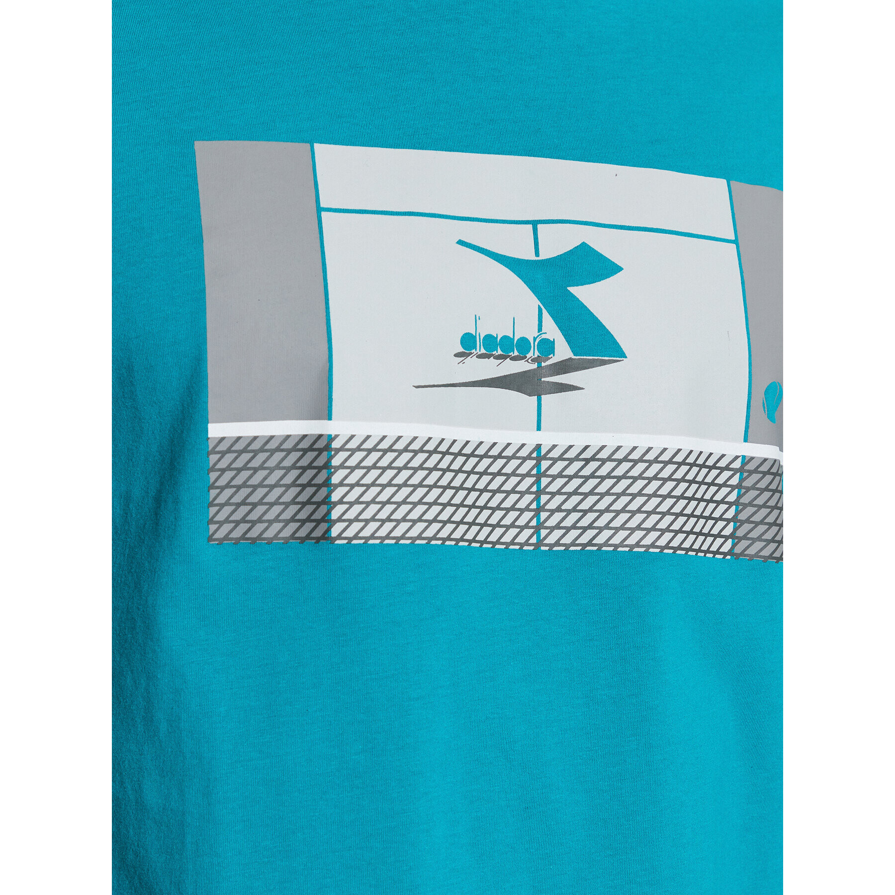 Diadora Тишърт Match Point 102.179312 Син Regular Fit - Pepit.bg
