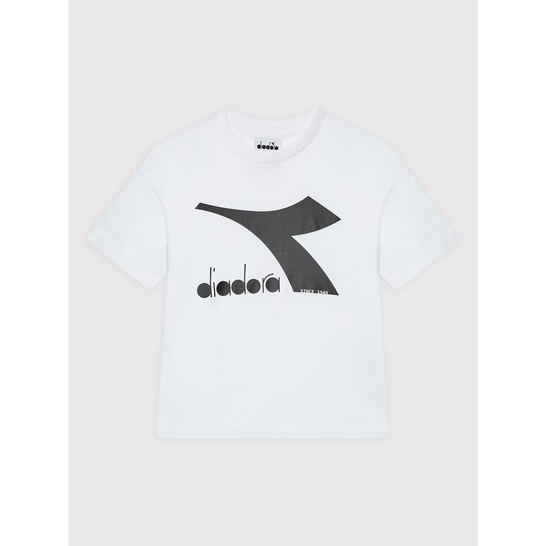 Diadora Тишърт Rainbow 102.178266 Бял Regular Fit - Pepit.bg