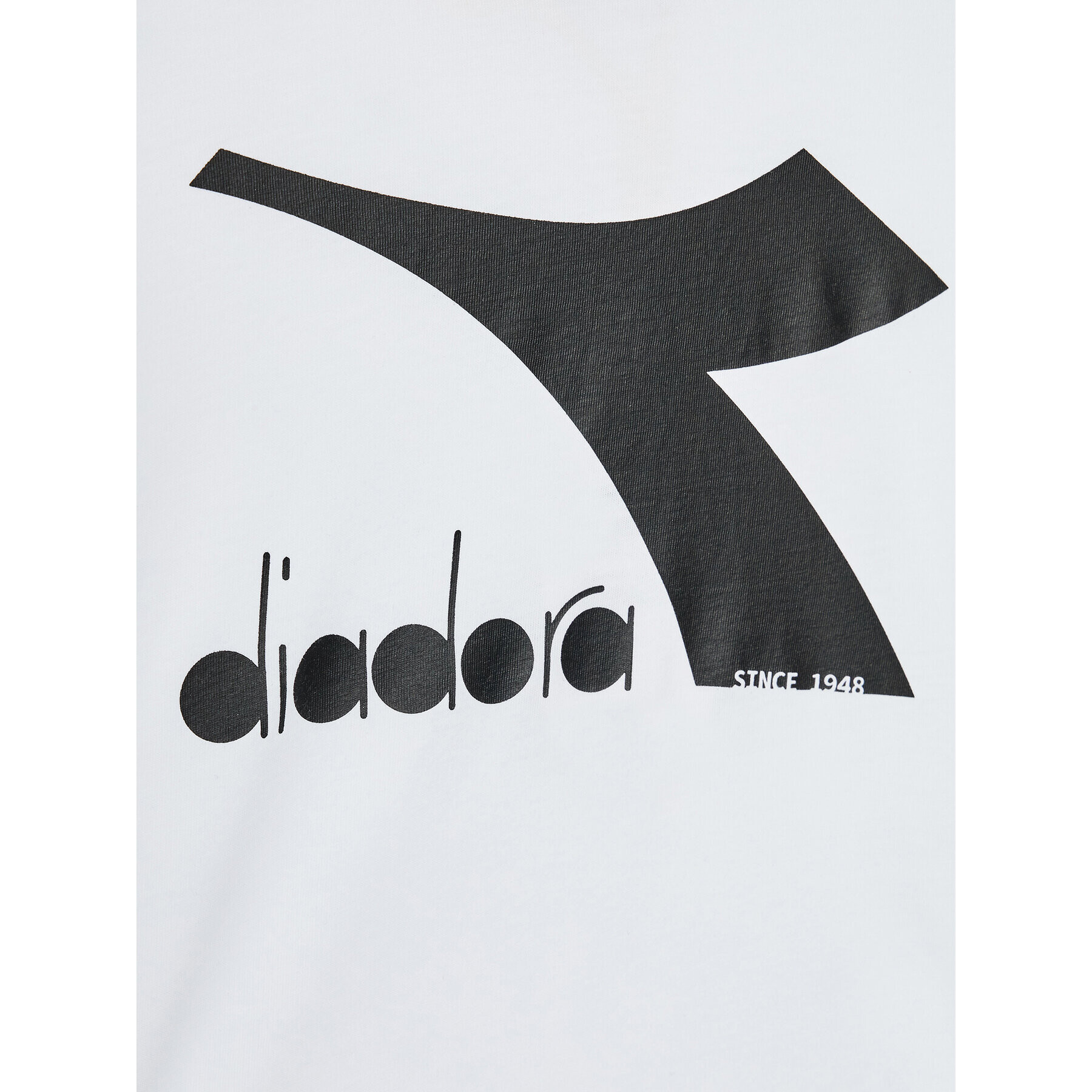Diadora Тишърт Rainbow 102.178266 Бял Regular Fit - Pepit.bg