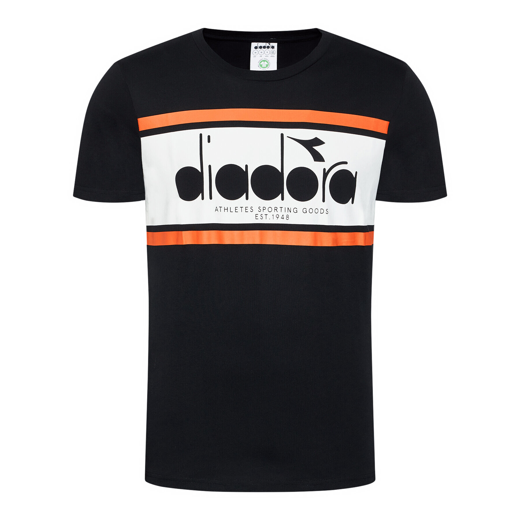 Diadora Тишърт Spectra Oc 502.176632 Черен Regular Fit - Pepit.bg