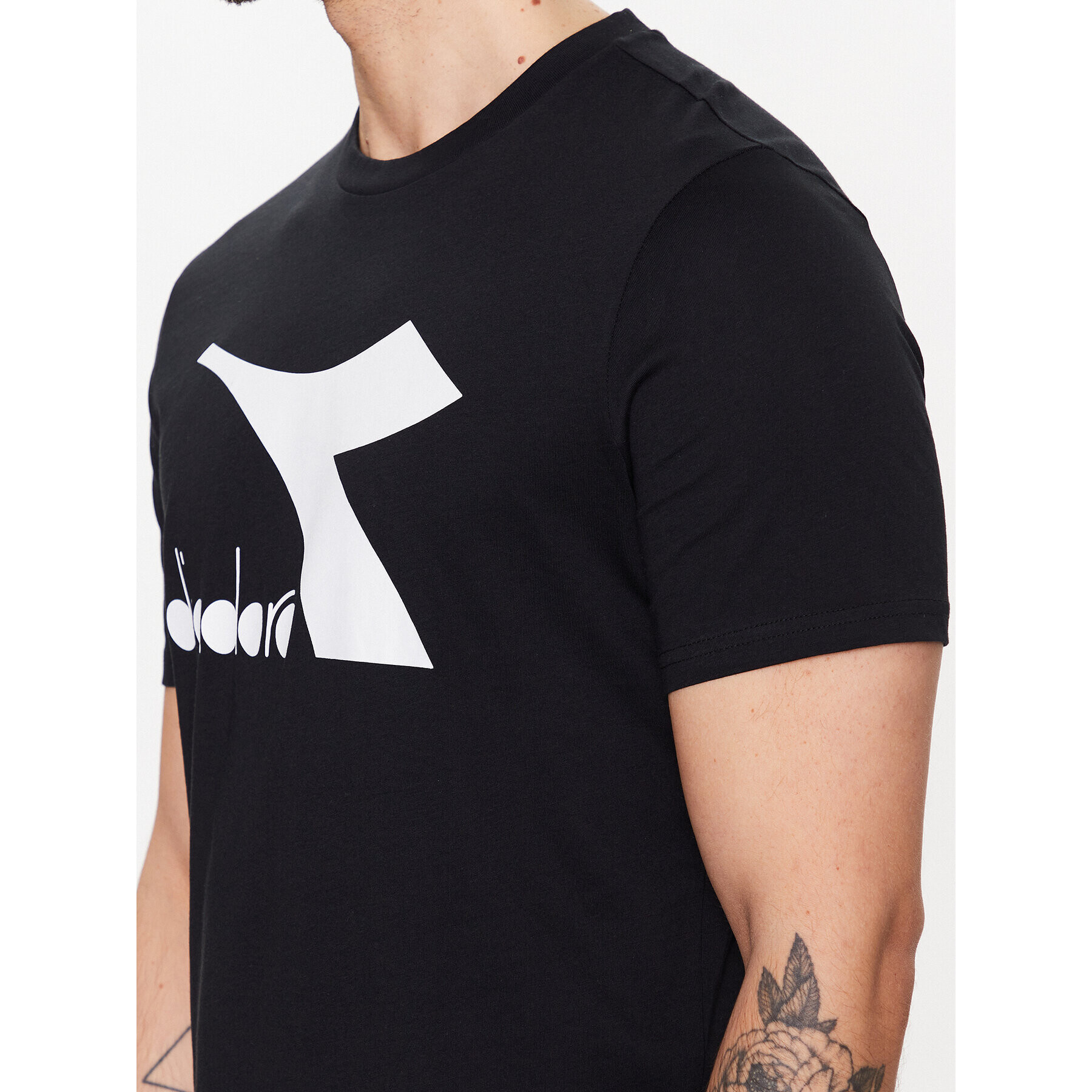 Diadora Тишърт Ss Core 102.179759 Черен Regular Fit - Pepit.bg