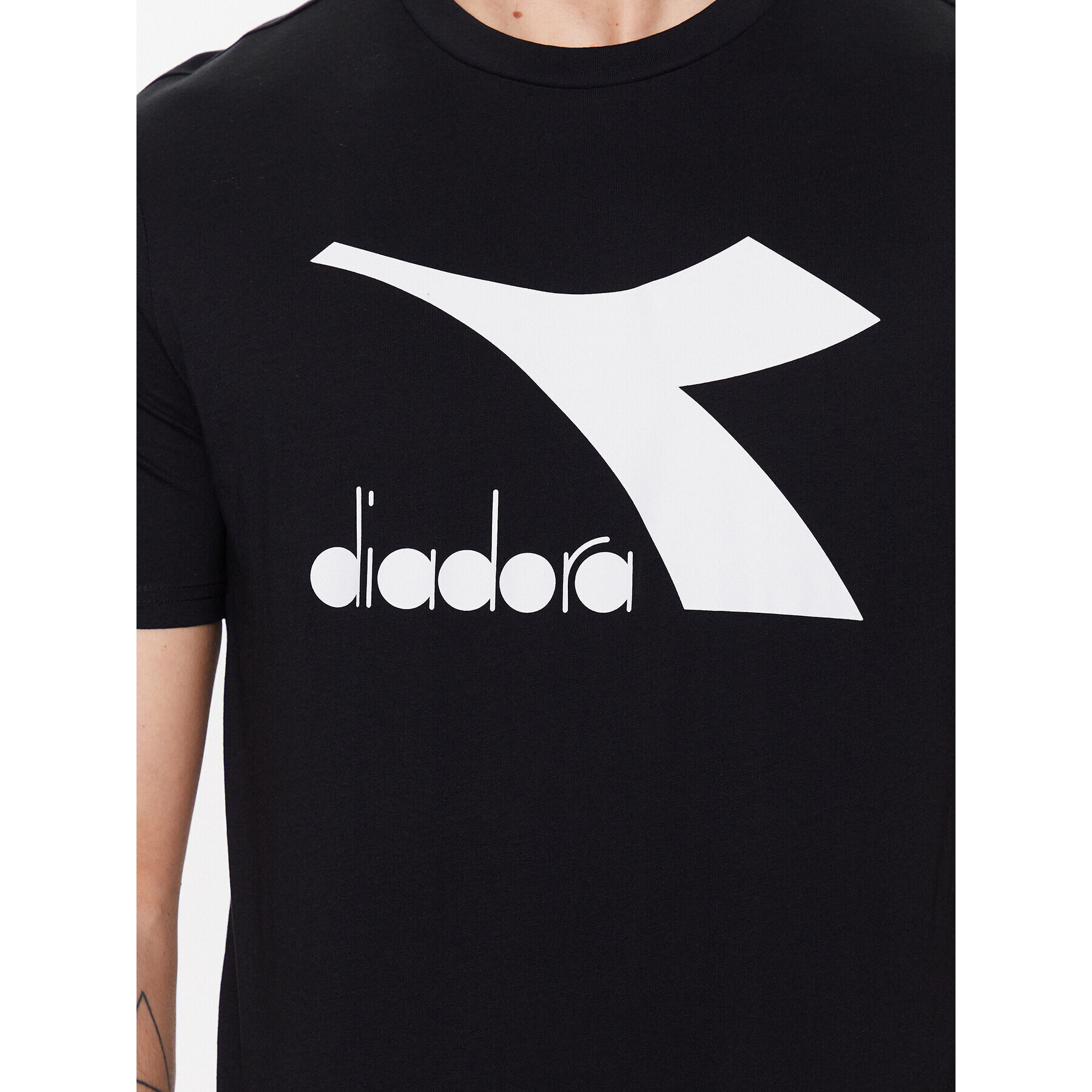Diadora Тишърт Ss Core 102.179759 Черен Regular Fit - Pepit.bg