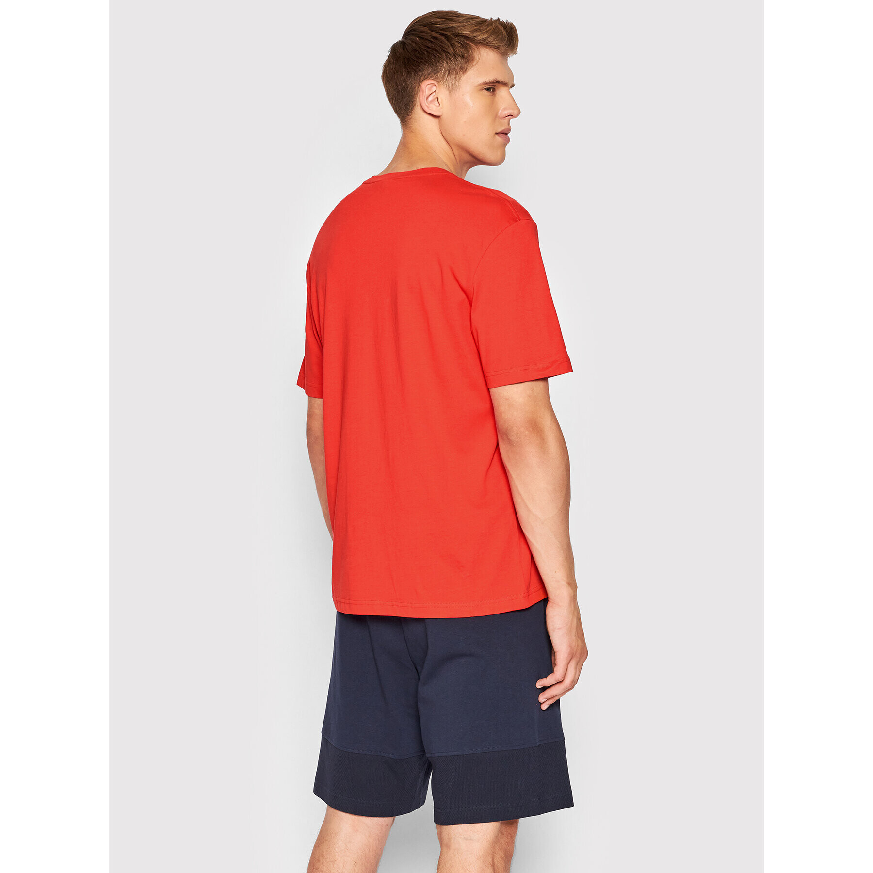 Diadora Тишърт Ss Shore 102.178172 Червен Regular Fit - Pepit.bg