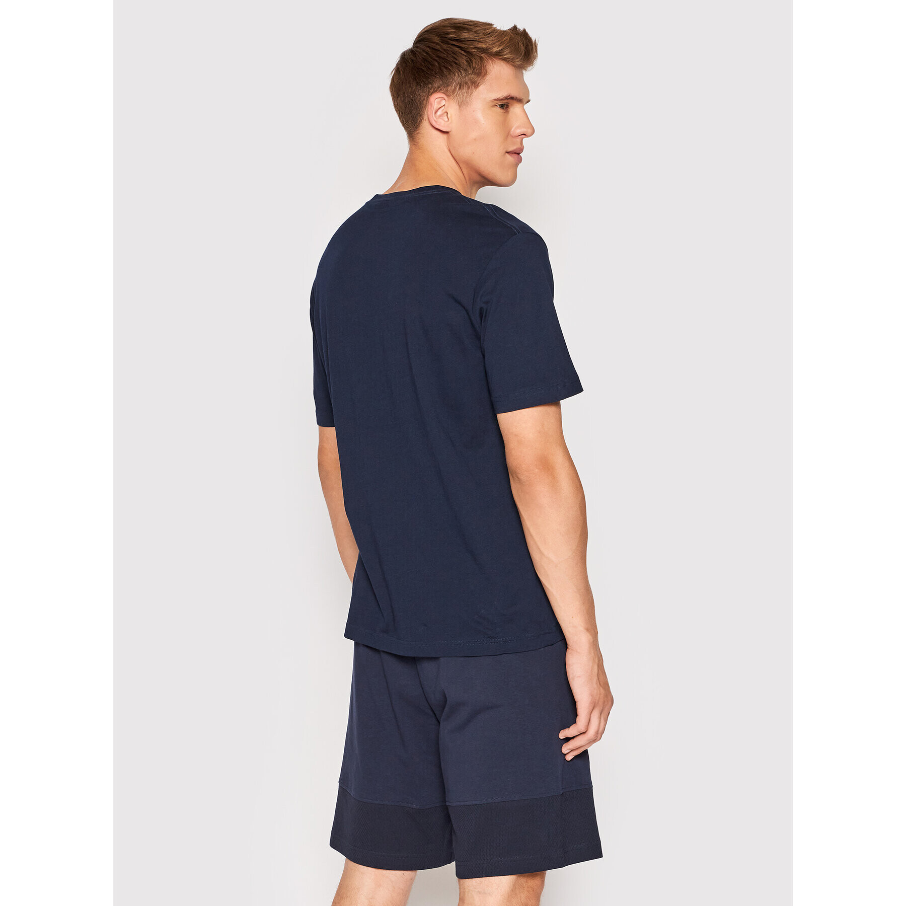 Diadora Тишърт Ss Shore 102.178172 Тъмносин Regular Fit - Pepit.bg