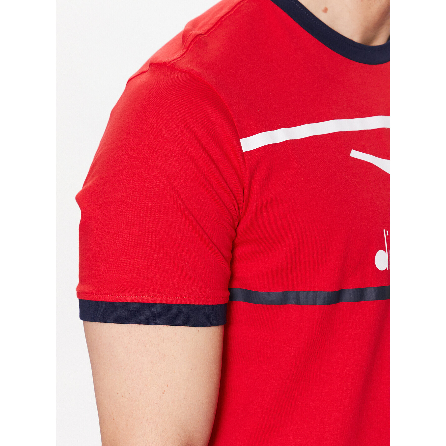 Diadora Тишърт Ss Slam 102.179298 Червен Regular Fit - Pepit.bg