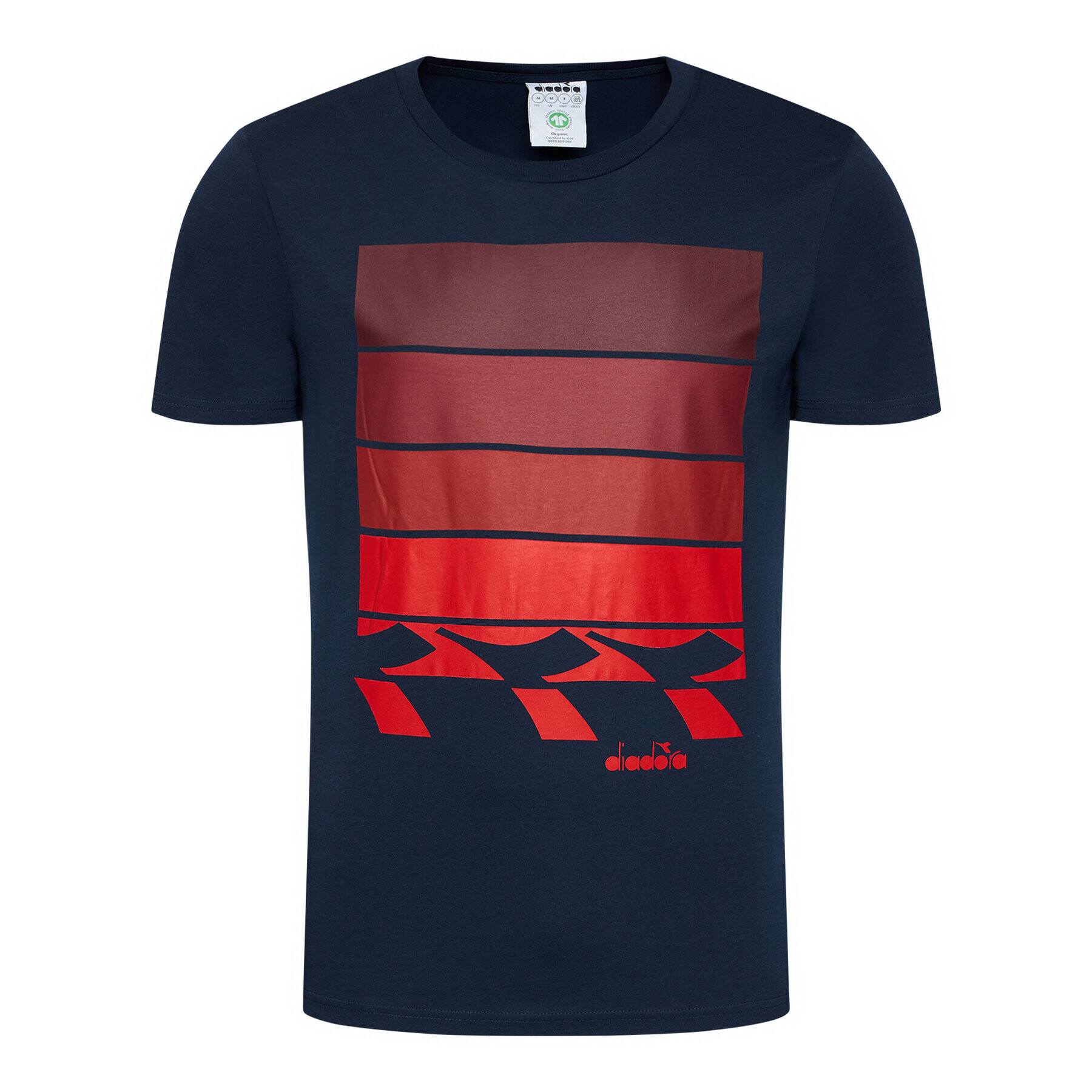 Diadora Тишърт Ss Zone 102.177060 Тъмносин Regular Fit - Pepit.bg