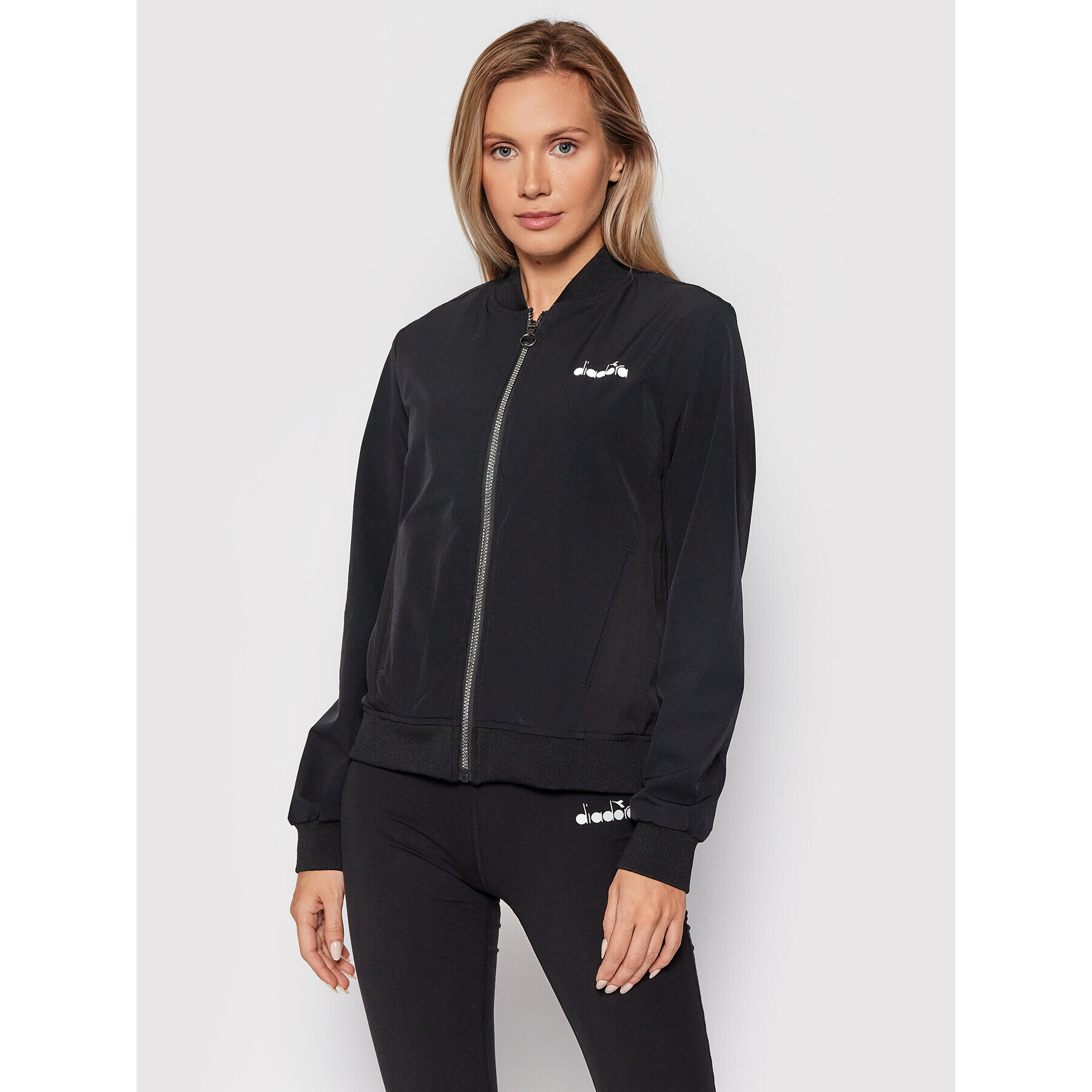 Diadora Яке бомбър Challenge 102.176848 Черен Regular Fit - Pepit.bg