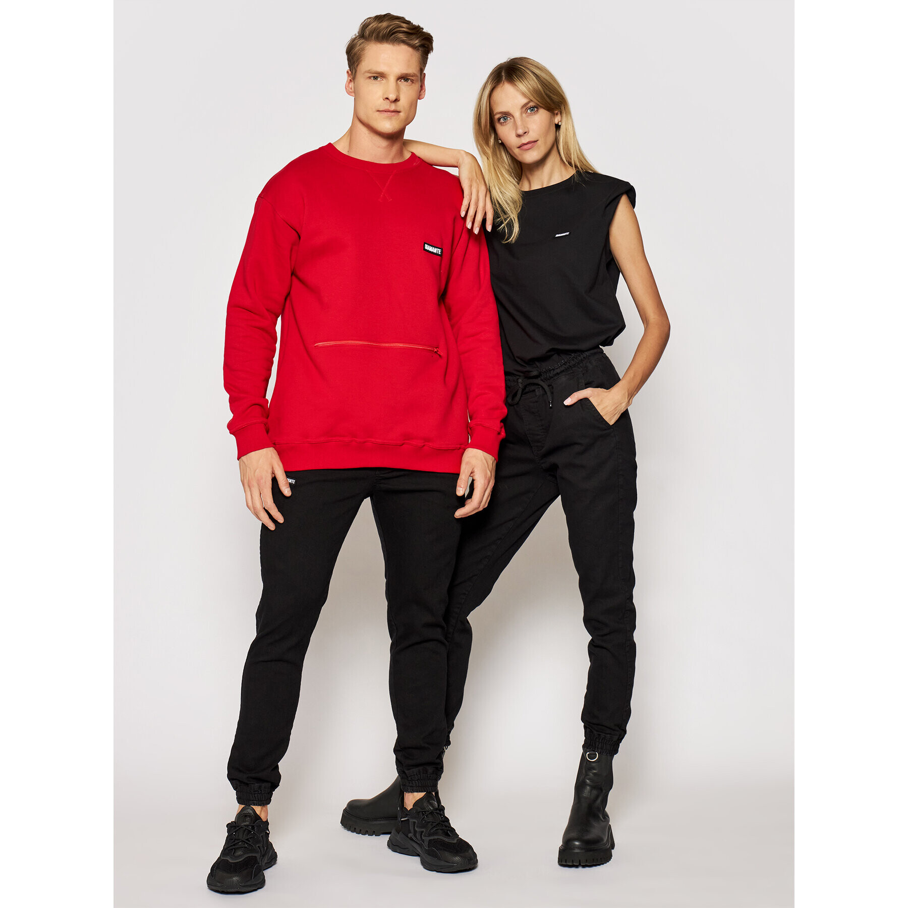 Diamante Wear Джогъри Unisex 5421 Черен Regular Fit - Pepit.bg