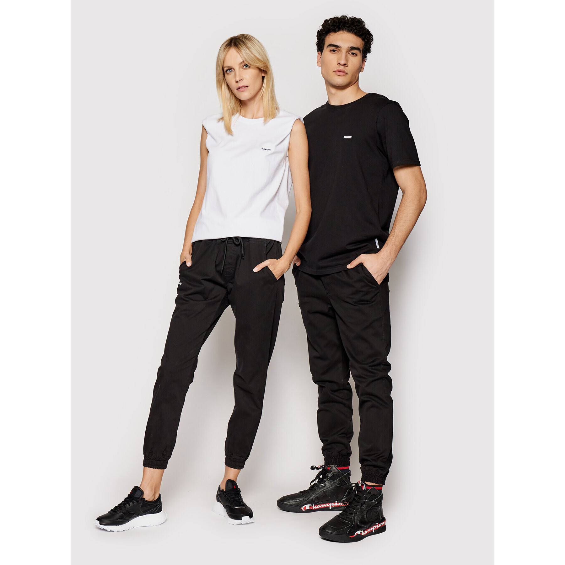 Diamante Wear Джогъри Unisex Classic 5419 Черен Regular Fit - Pepit.bg