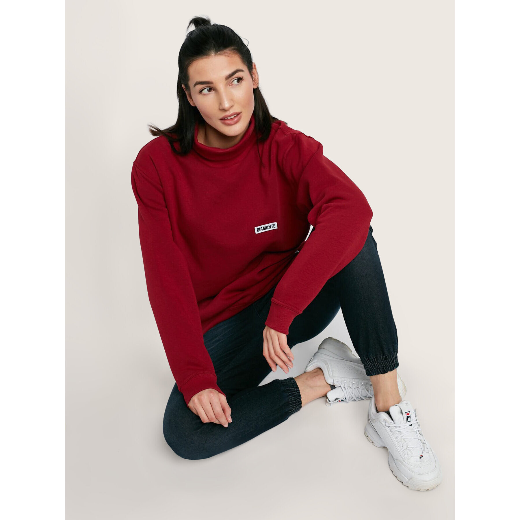 Diamante Wear Поло 5371 Бордо Regular Fit - Pepit.bg