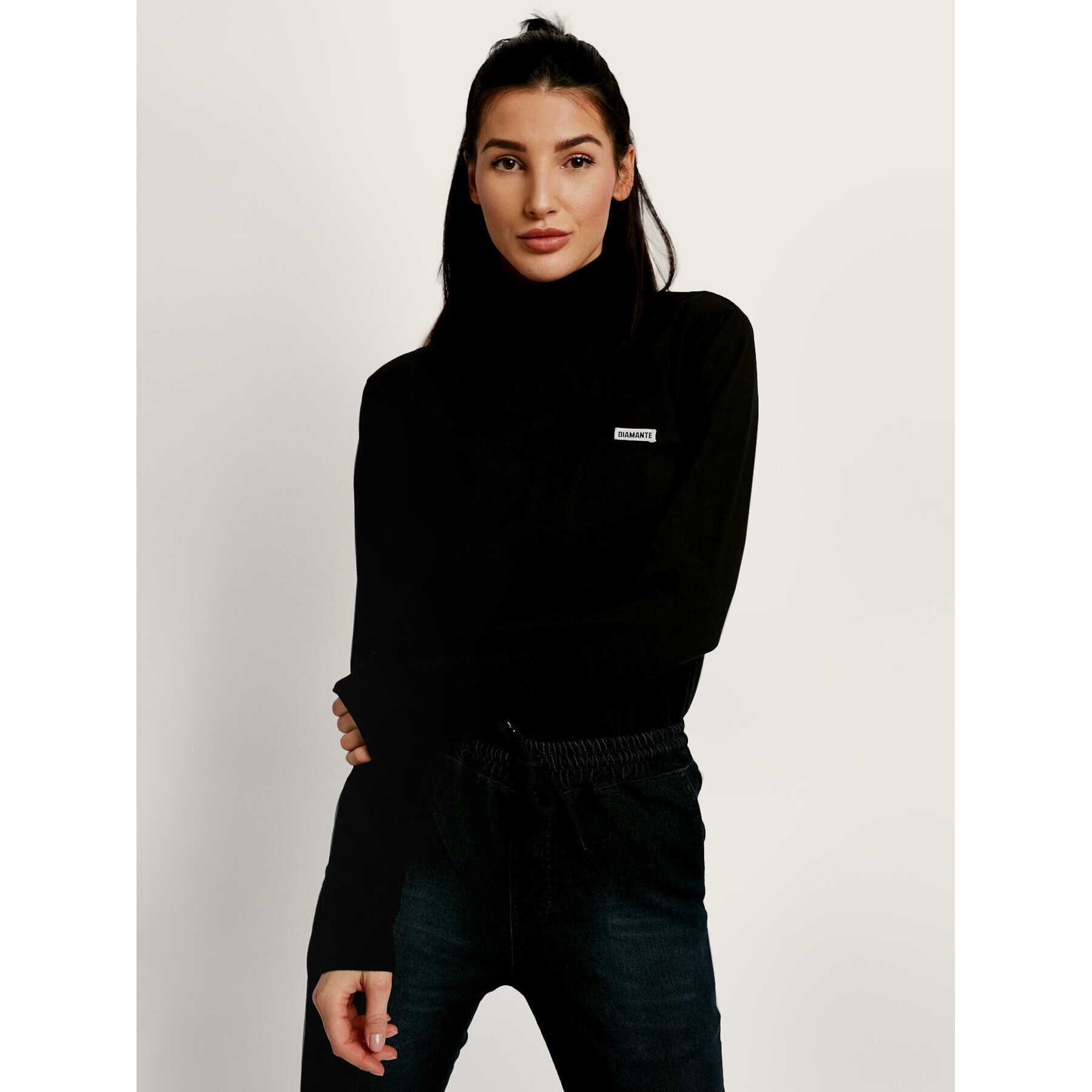 Diamante Wear Поло 5373 Черен Regular Fit - Pepit.bg