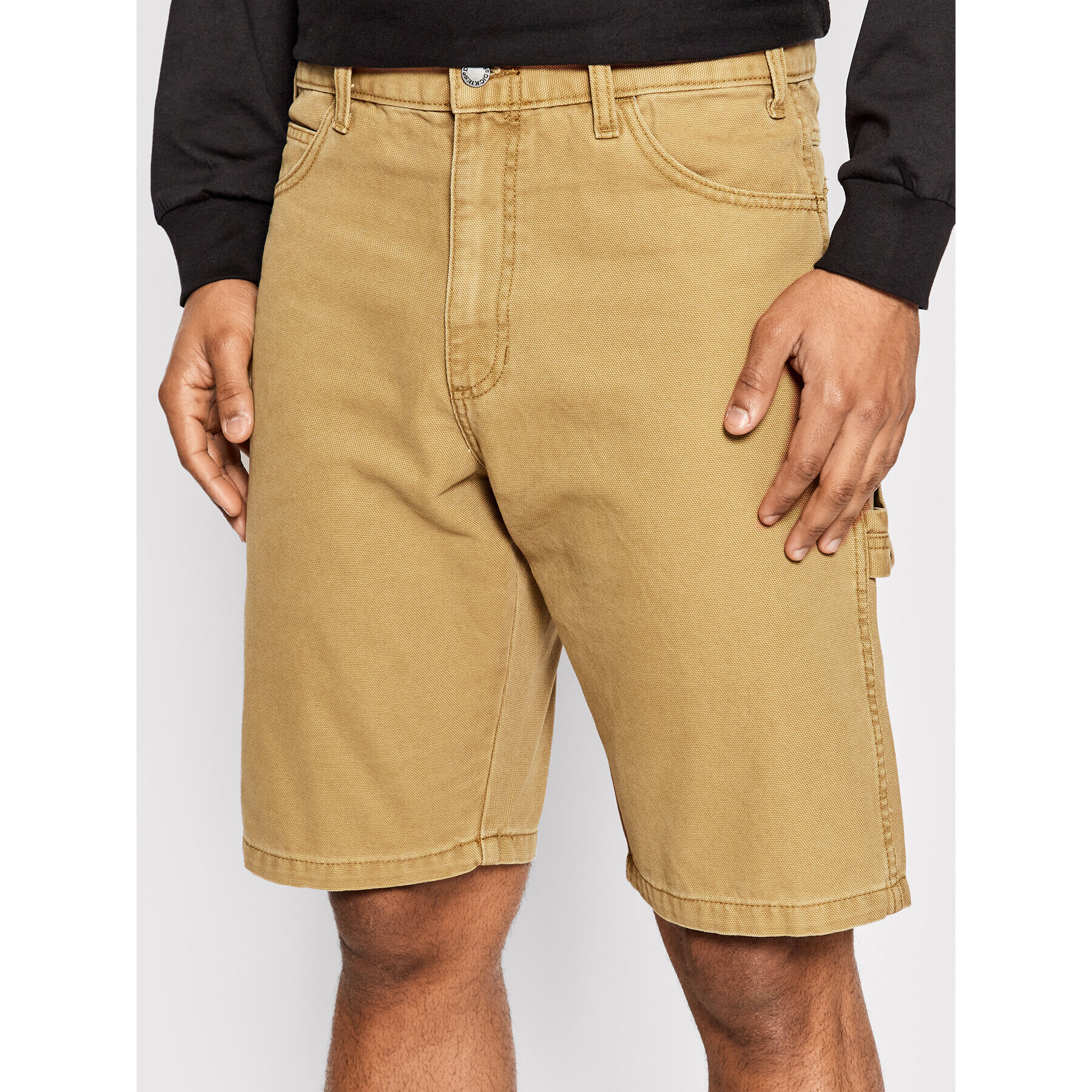 Dickies Дънкови шорти Duck Cancas DK0A4XNGC41 Кафяв Regular Fit - Pepit.bg