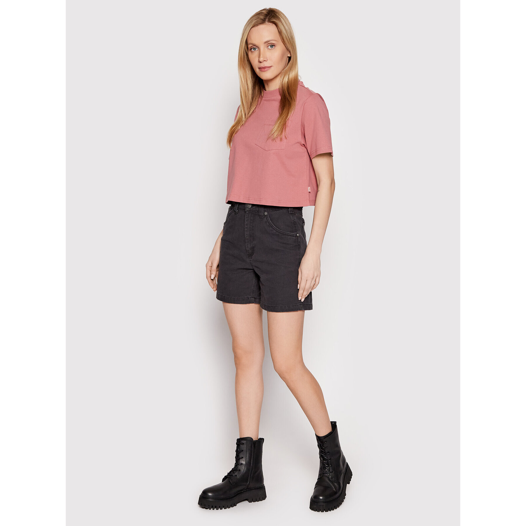 Dickies Дънкови шорти Duck Canvas DK0A4XRSC40 Черен Regular Fit - Pepit.bg