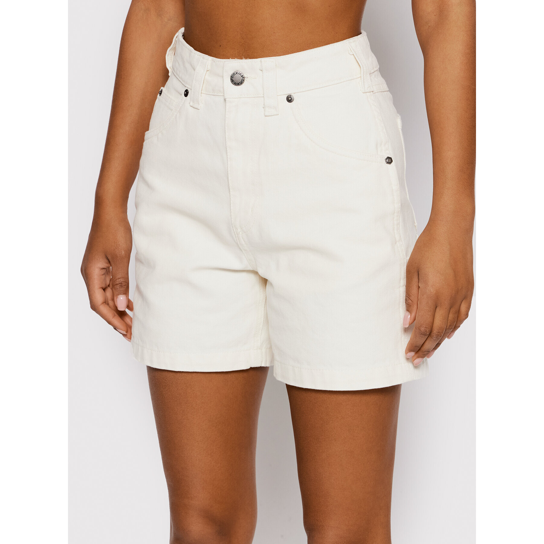 Dickies Дънкови шорти Duck Canvas DK0A4XRSC43 Бежов Regular Fit - Pepit.bg
