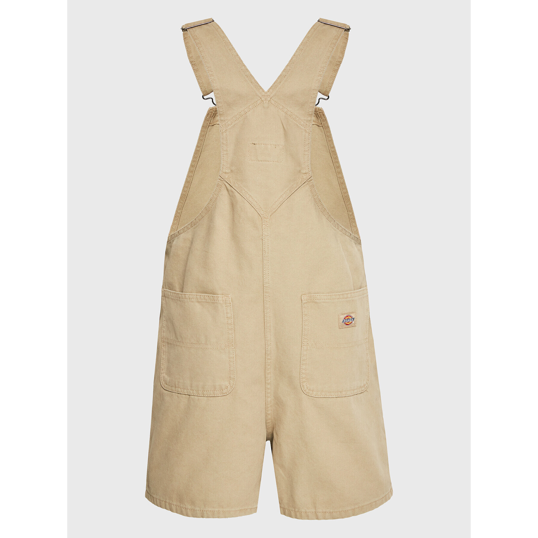 Dickies Гащеризон с презрамки Duck Canvas DK0A4XPT Бежов Regular Fit - Pepit.bg