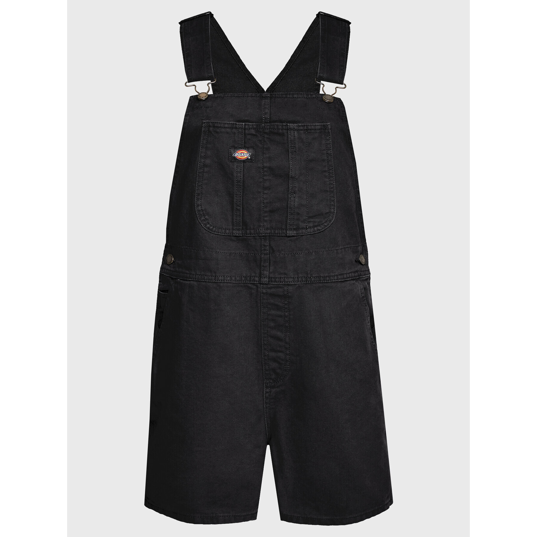 Dickies Гащеризон с презрамки Duck Canvas DK0A4XPT Черен Regular Fit - Pepit.bg