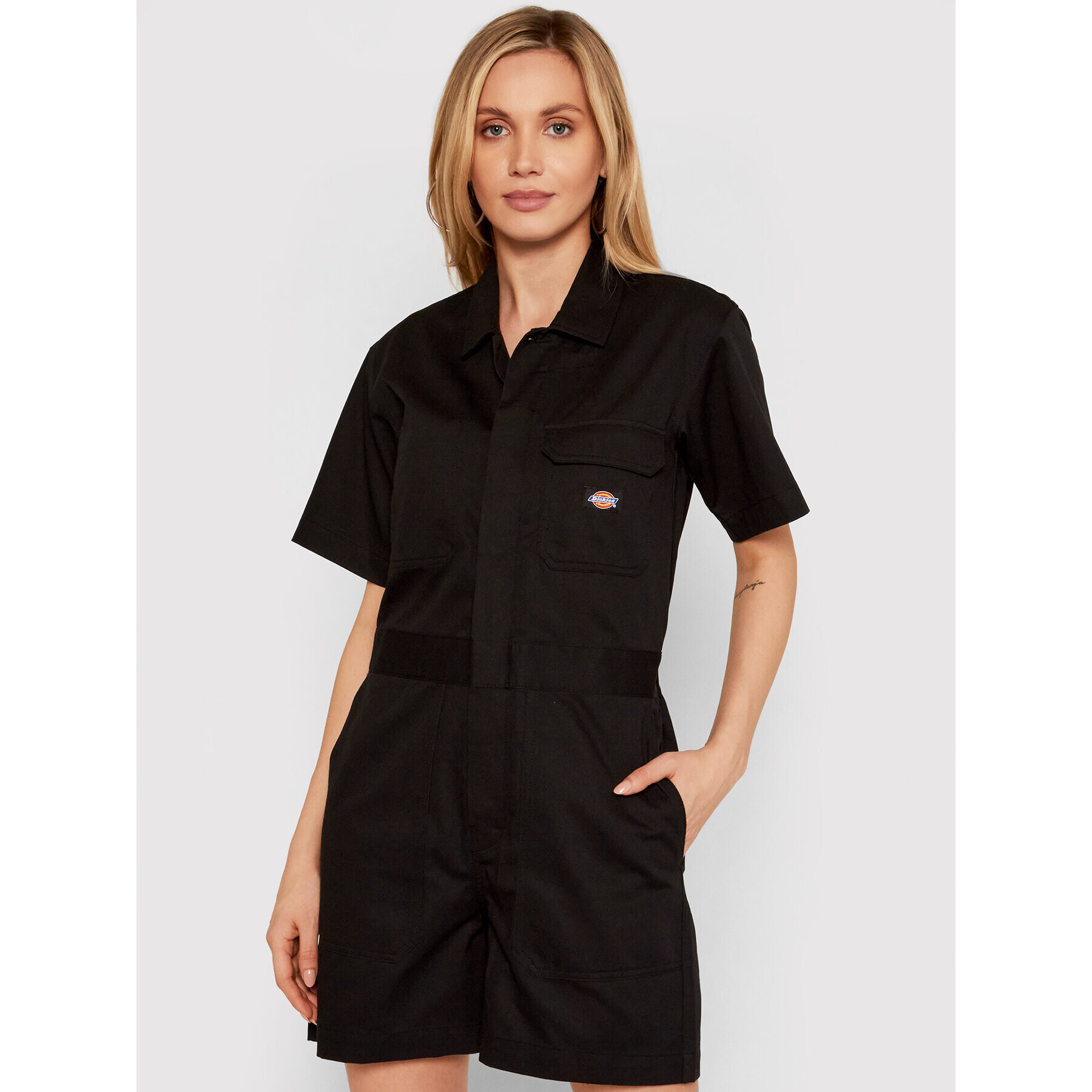 Dickies Гащеризон Dovray DK0A4XBPBLK Черен Regular Fit - Pepit.bg