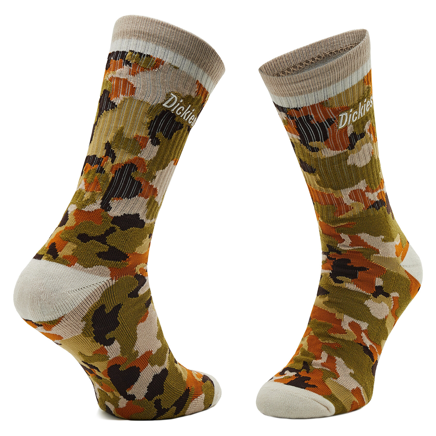 Dickies Комплект 2 чифта дълги чорапи мъжки Artondale Socks DK0A4XNNBCF1 Зелен - Pepit.bg