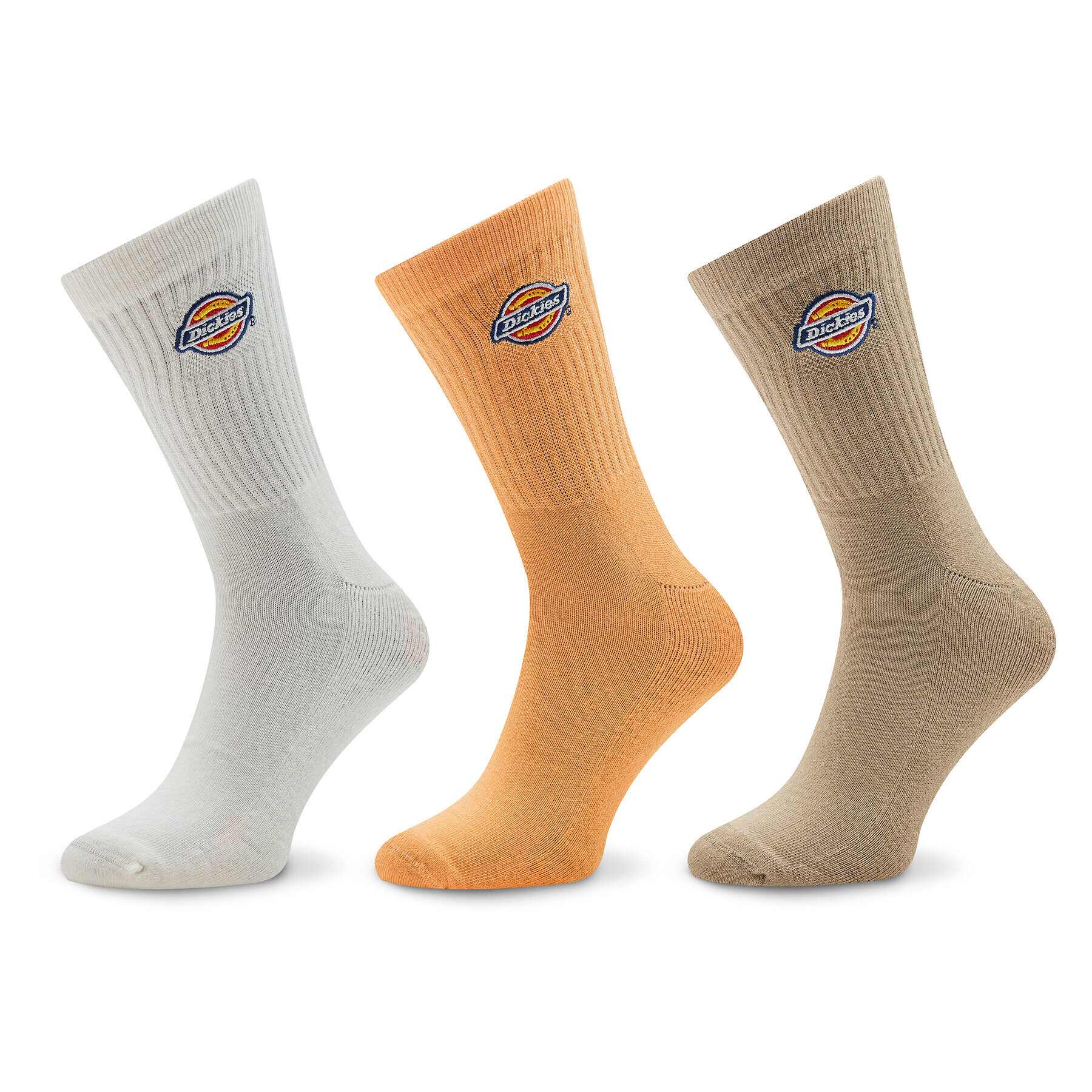 Dickies Комплект 3 чифта дълги чорапи мъжки Valley DK0A4Y9O Оранжев - Pepit.bg