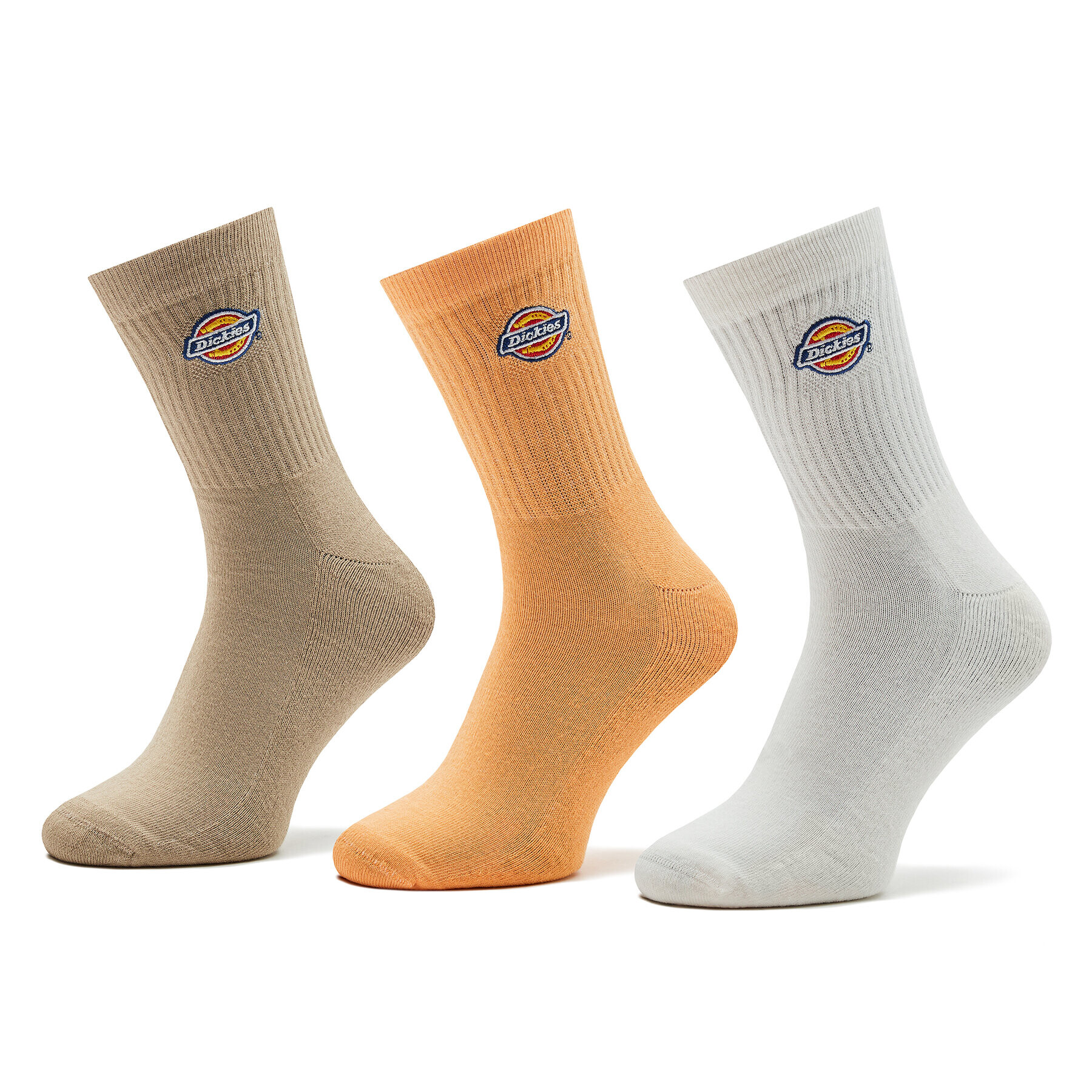 Dickies Комплект 3 чифта дълги чорапи мъжки Valley Grove DK0A4Y9O Цветен - Pepit.bg