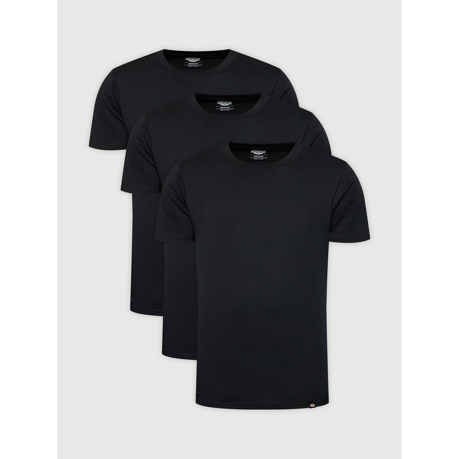 Dickies Комплект 3 тишърти Tsht Pk DK621091BLK Черен Regular Fit - Pepit.bg