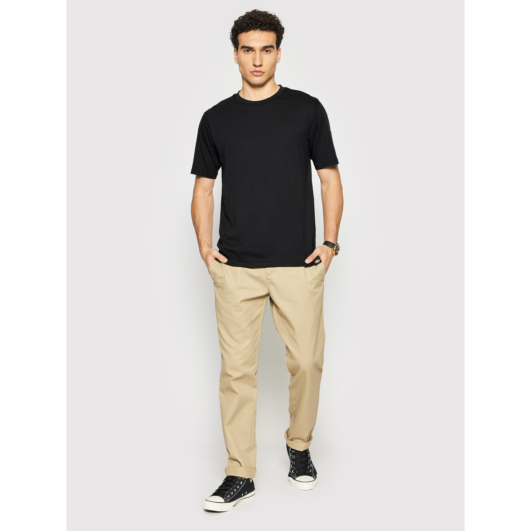 Dickies Комплект 3 тишърти Tsht Pk DK621091BLK Черен Regular Fit - Pepit.bg