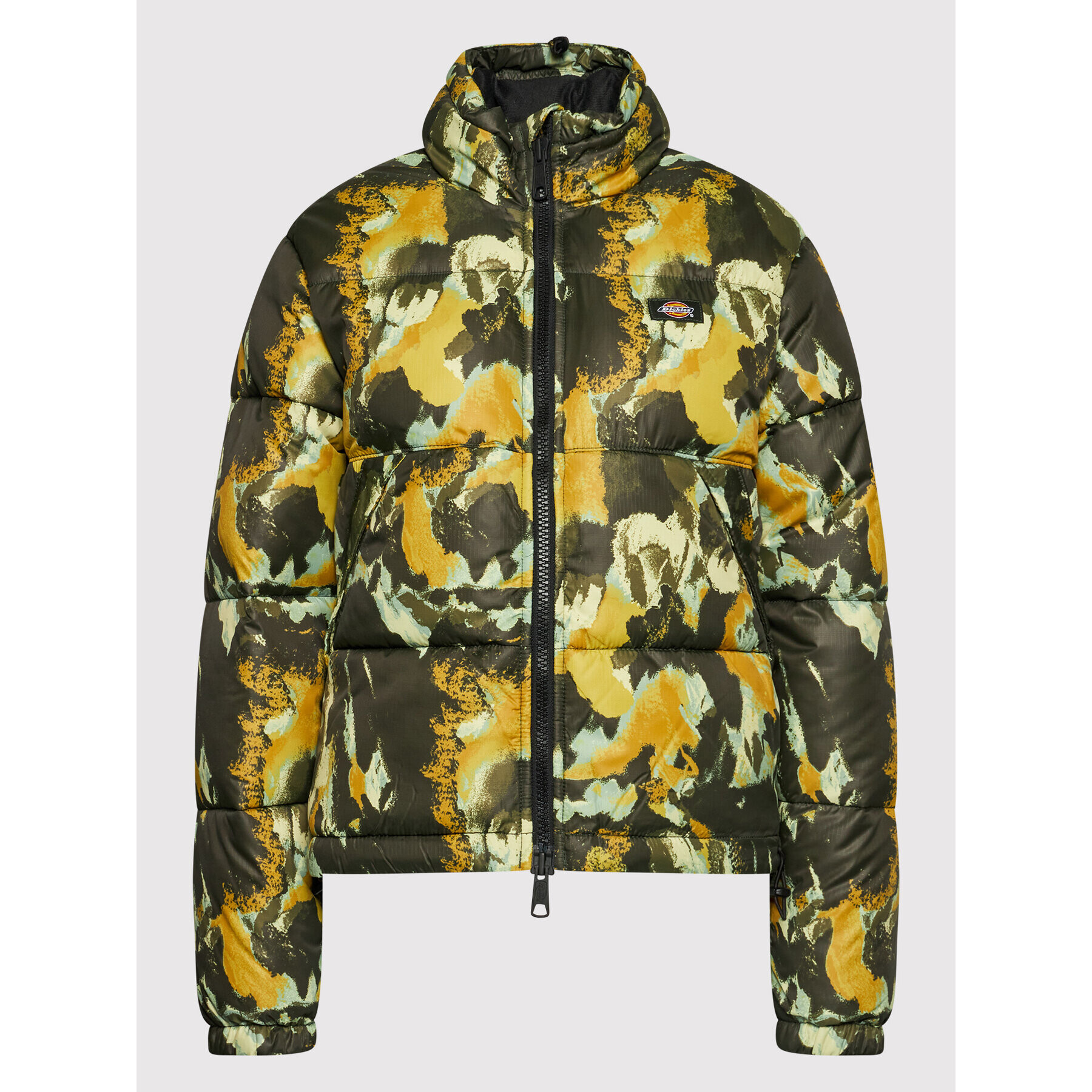 Dickies Пухено яке Crafted Camo DK0A4XP4GRC Зелен Regular Fit - Pepit.bg