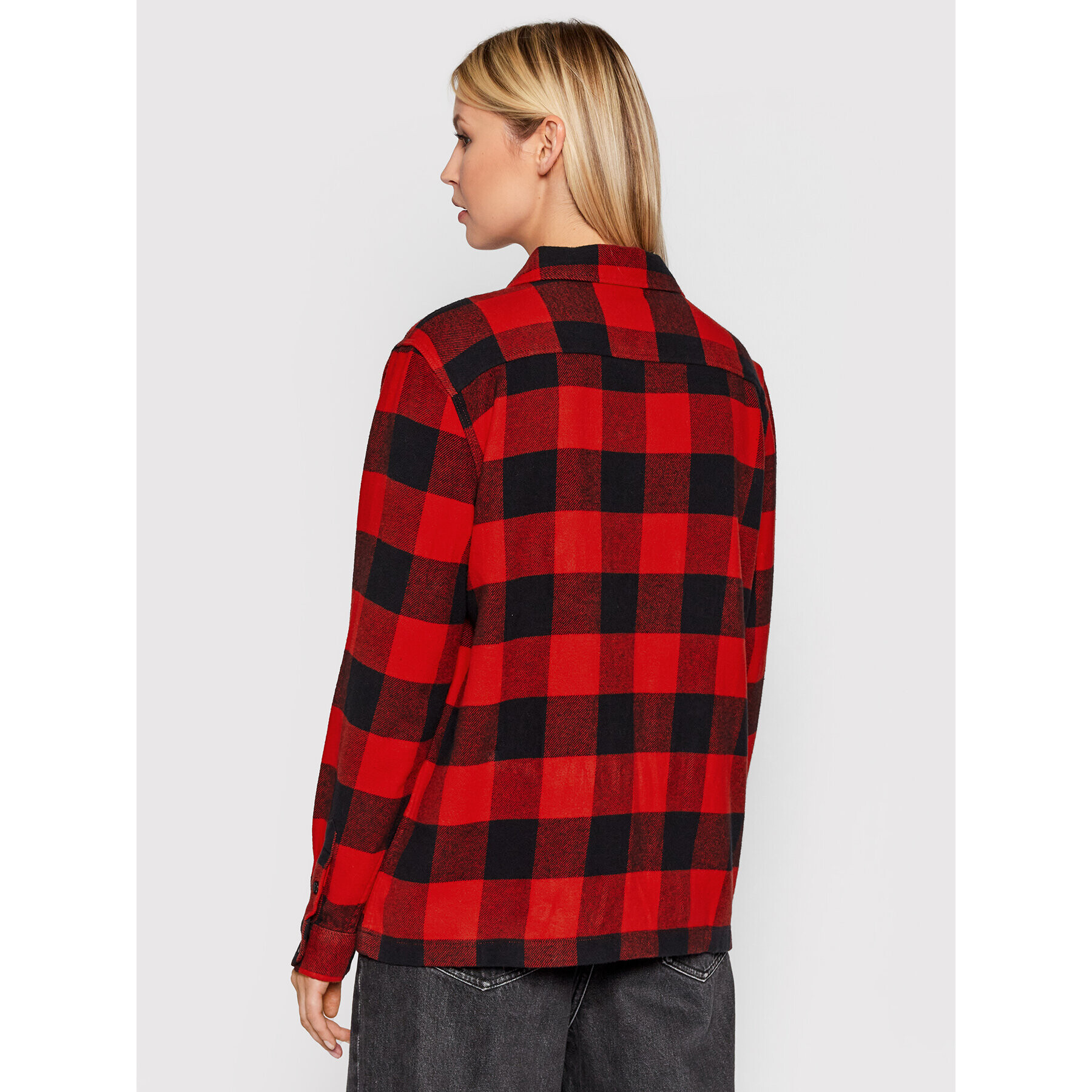 Dickies Риза New Sacramento DK0A4XI2RDX Червен Regular Fit - Pepit.bg