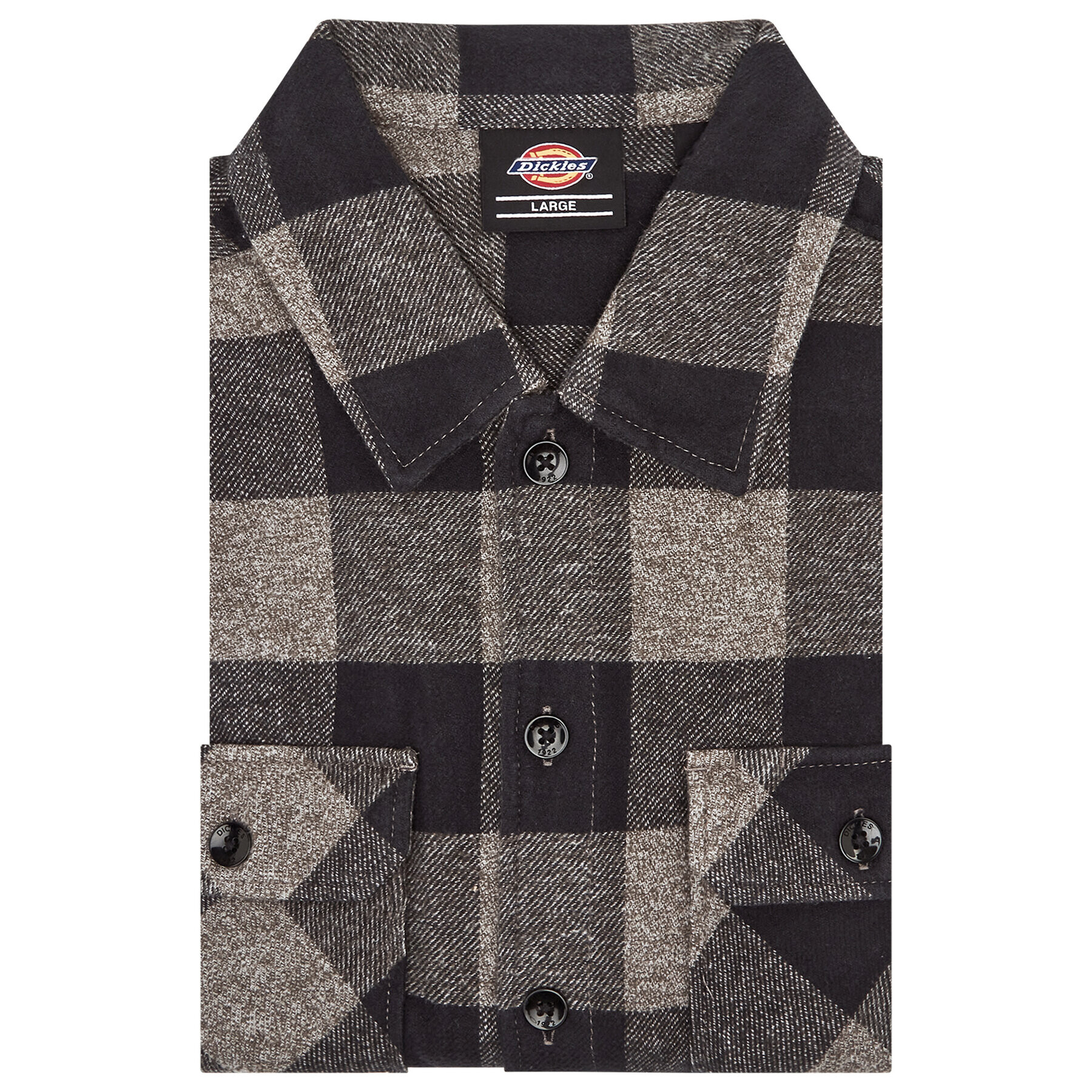 Dickies Риза Unisex New Sacramento DK0A4XDZGYM Сив Regular Fit - Pepit.bg