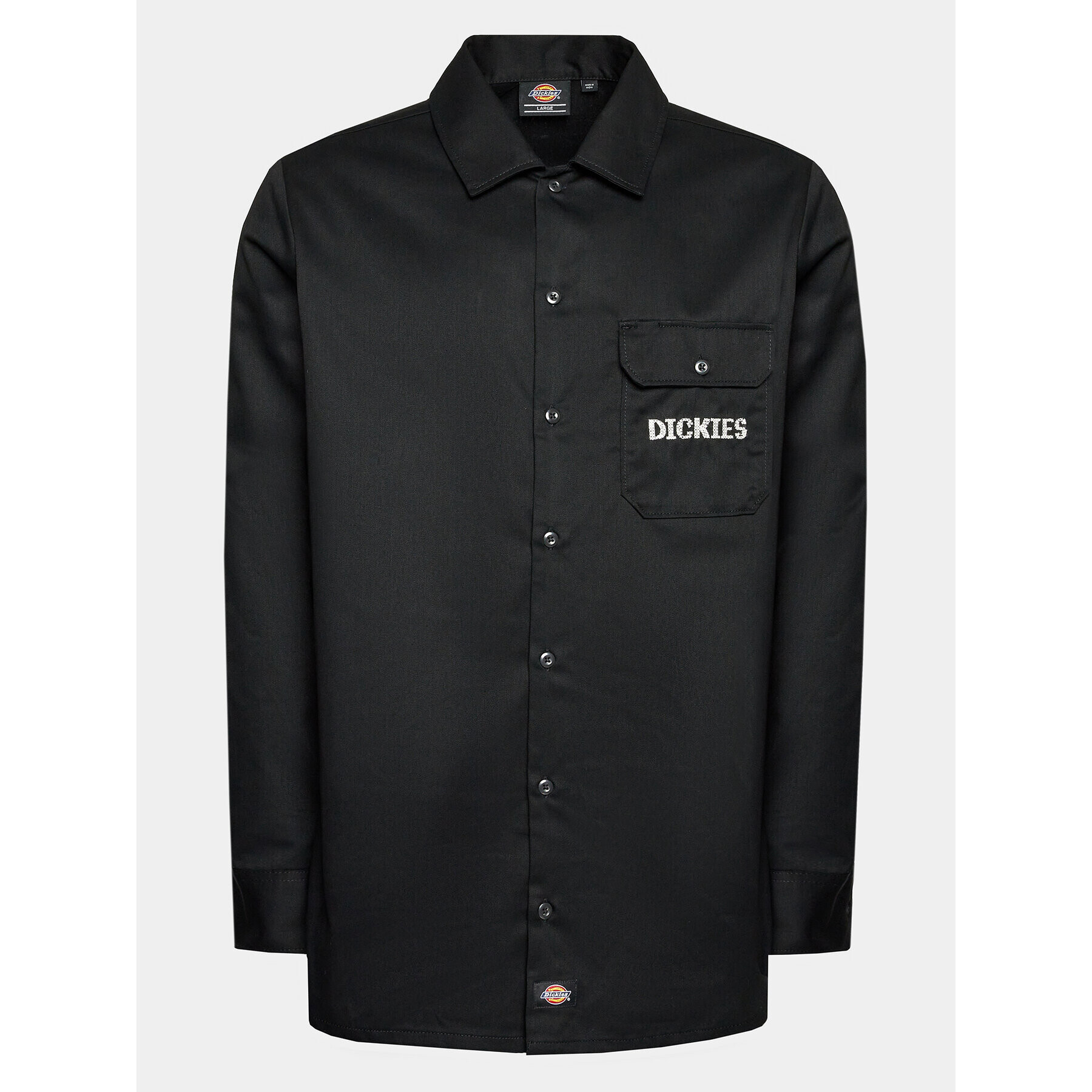 Dickies Риза Wichita DK0A4YF9 Черен Regular Fit - Pepit.bg