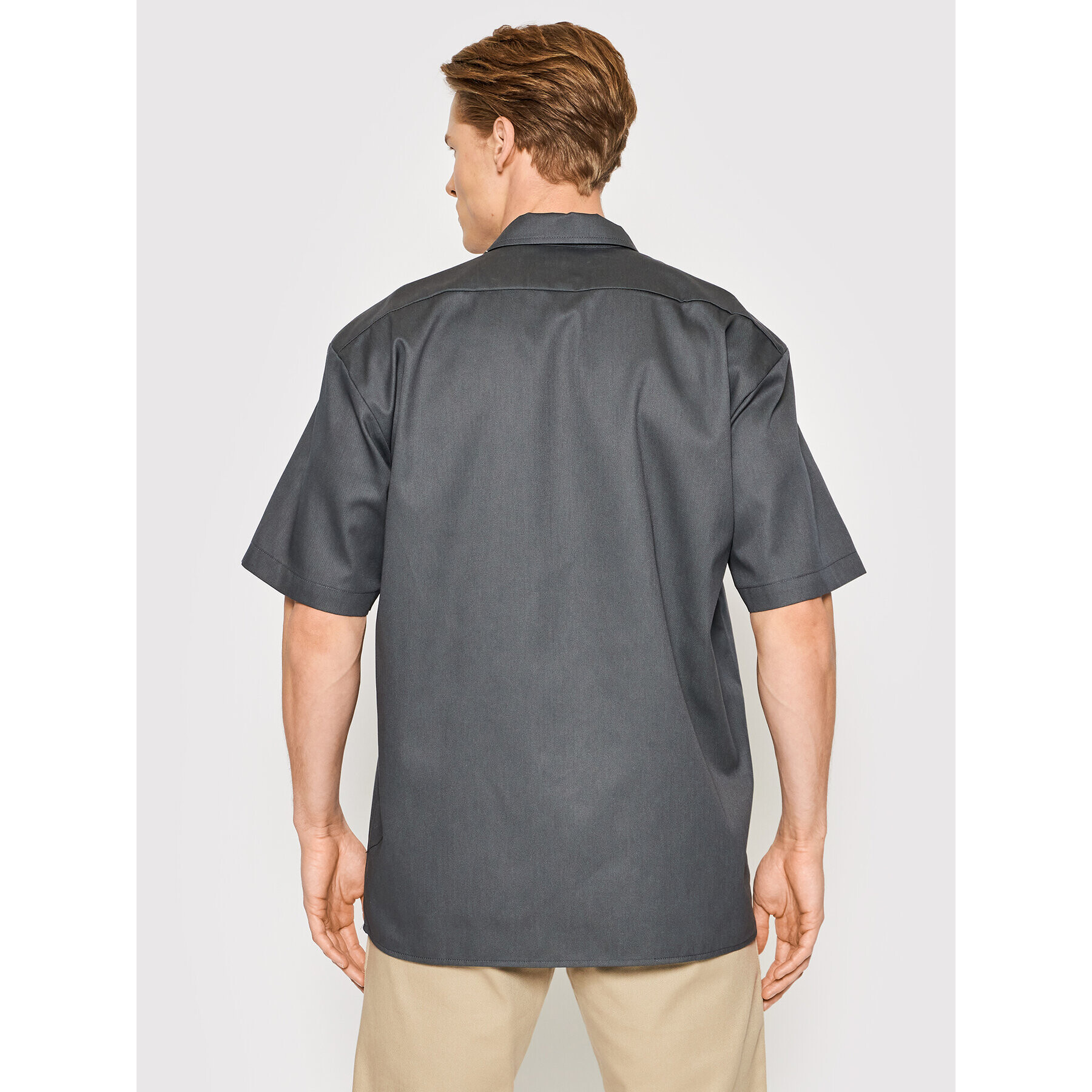 Dickies Риза Work DK0A4XK7CH0 Сив Regular Fit - Pepit.bg