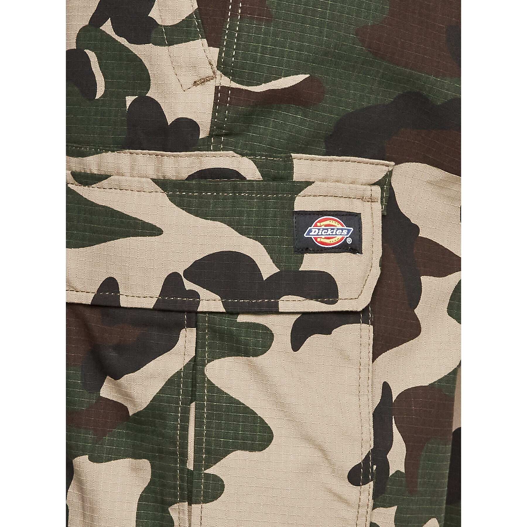 Dickies Шорти от плат MILLERVILLE DK0A4XEDCF01 Каки Regular Fit - Pepit.bg