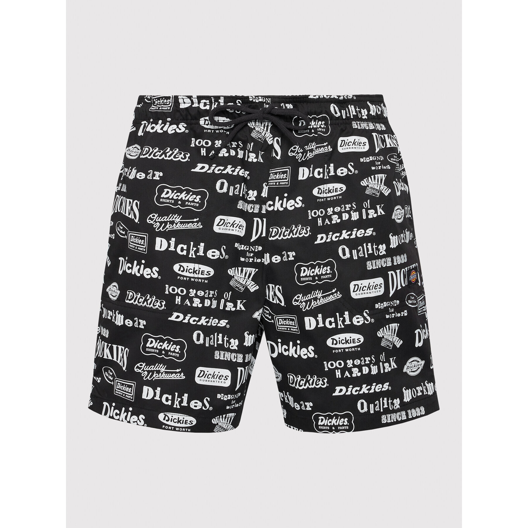 Dickies Спортни шорти All Over Print DK0A4XONBLK Черен Loose Fit - Pepit.bg