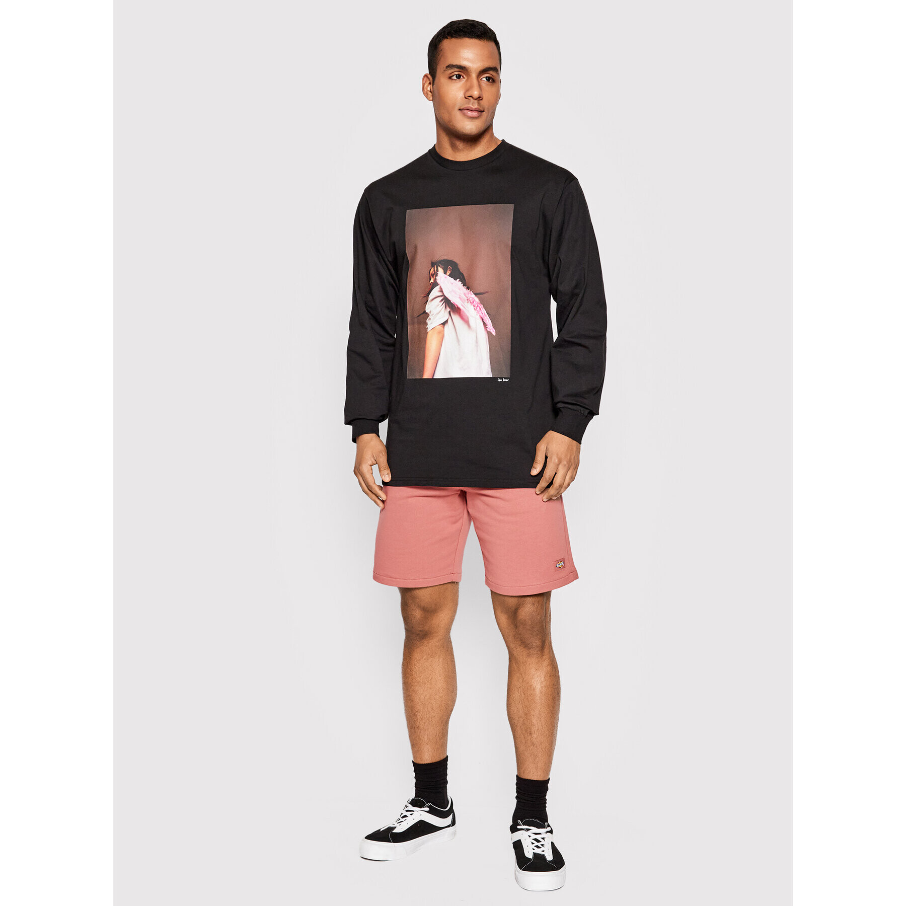 Dickies Спортни шорти Champlin DK0A4XAYC37 Розов Regular Fit - Pepit.bg