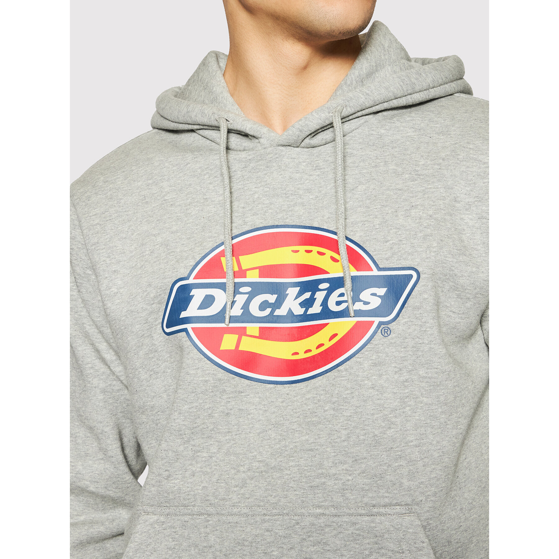 Dickies Суитшърт Icon Logo DK0A4XCBGYM Сив Regular Fit - Pepit.bg