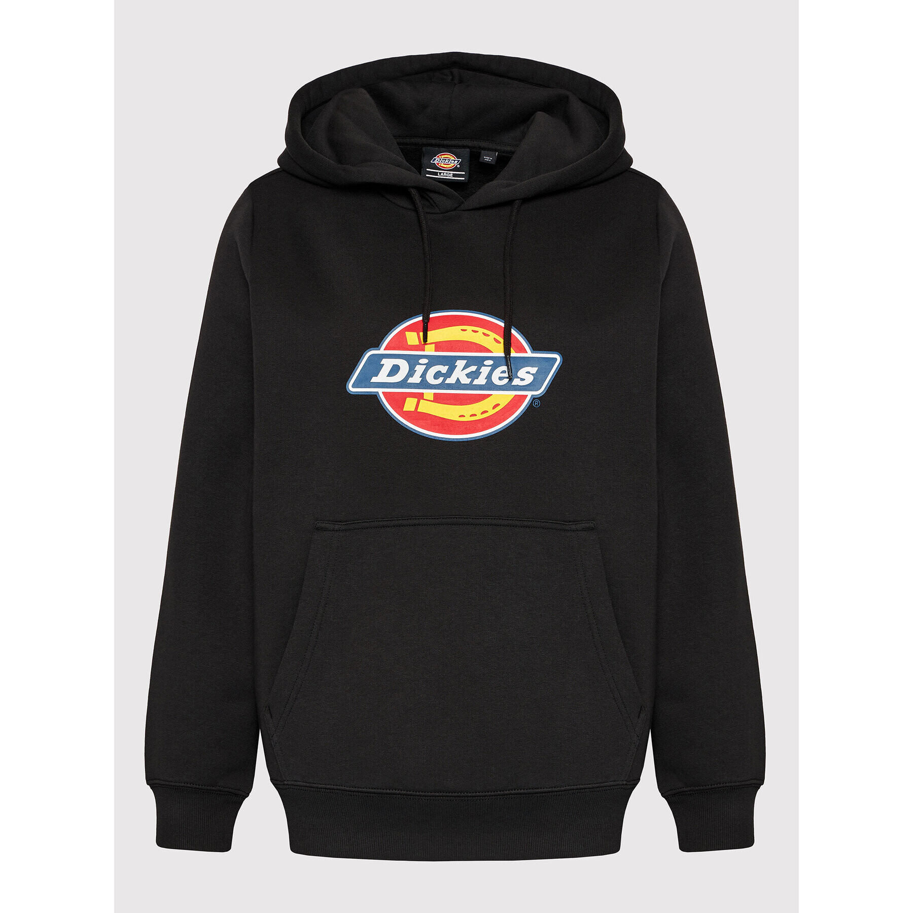 Dickies Суитшърт Icon Logo DK0A4XCC Черен Regular Fit - Pepit.bg