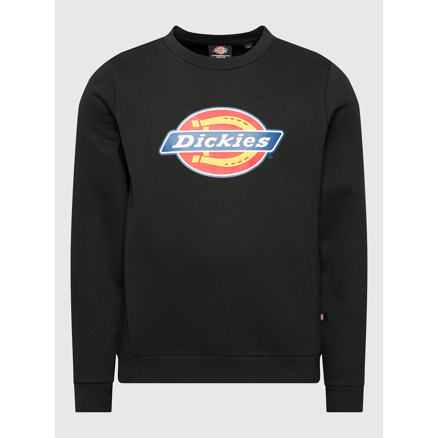 Dickies Суитшърт Icon Logo DK0A4XCIBLK Черен Regular Fit - Pepit.bg