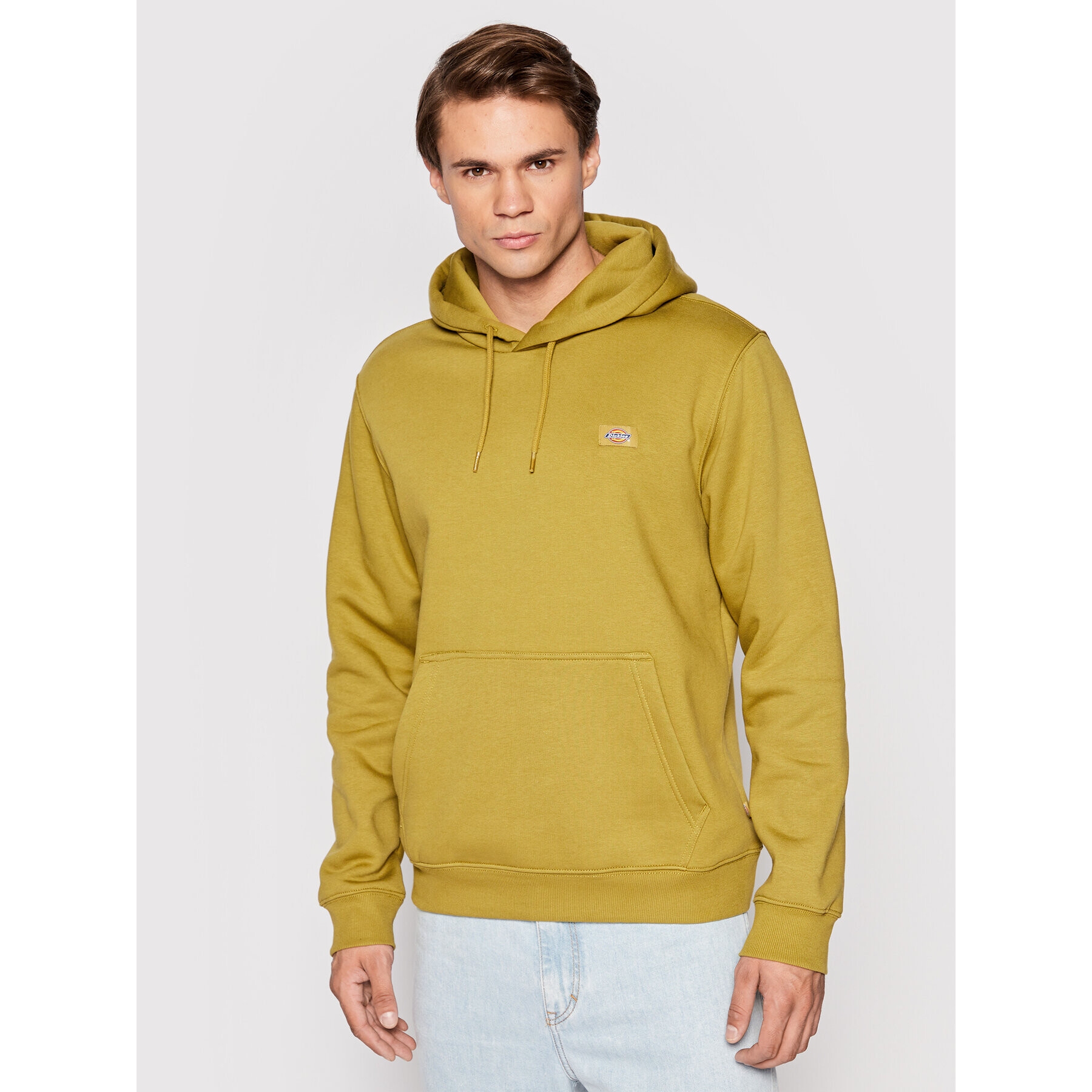 Dickies Суитшърт Oakport DK0A4XCDC32 Зелен Regular Fit - Pepit.bg