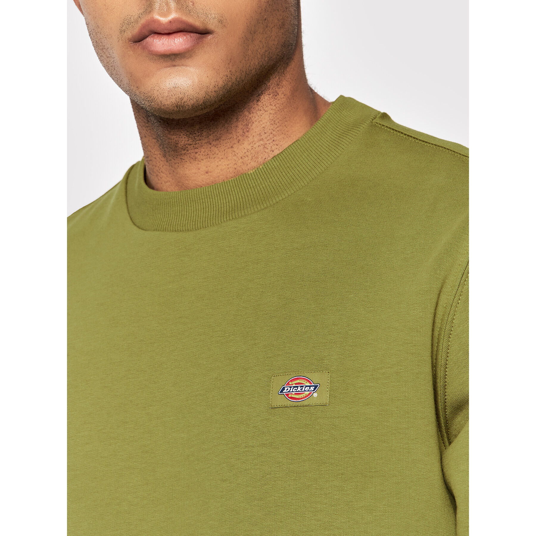 Dickies Суитшърт Oakport DK0A4XCE Зелен Regular Fit - Pepit.bg