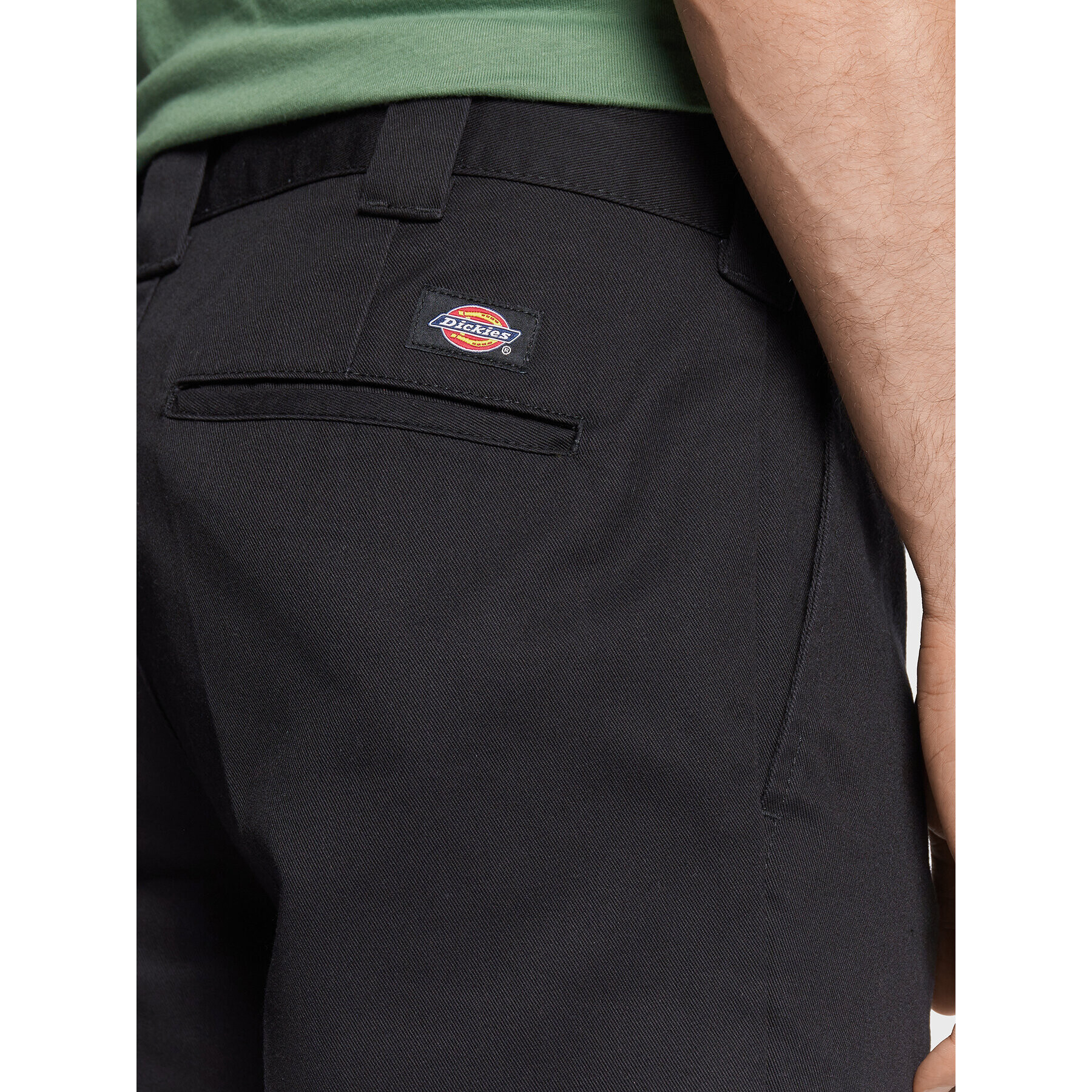 Dickies Текстилни панталони 872 Work DK0A4XK8BLK Черен Slim Fit - Pepit.bg