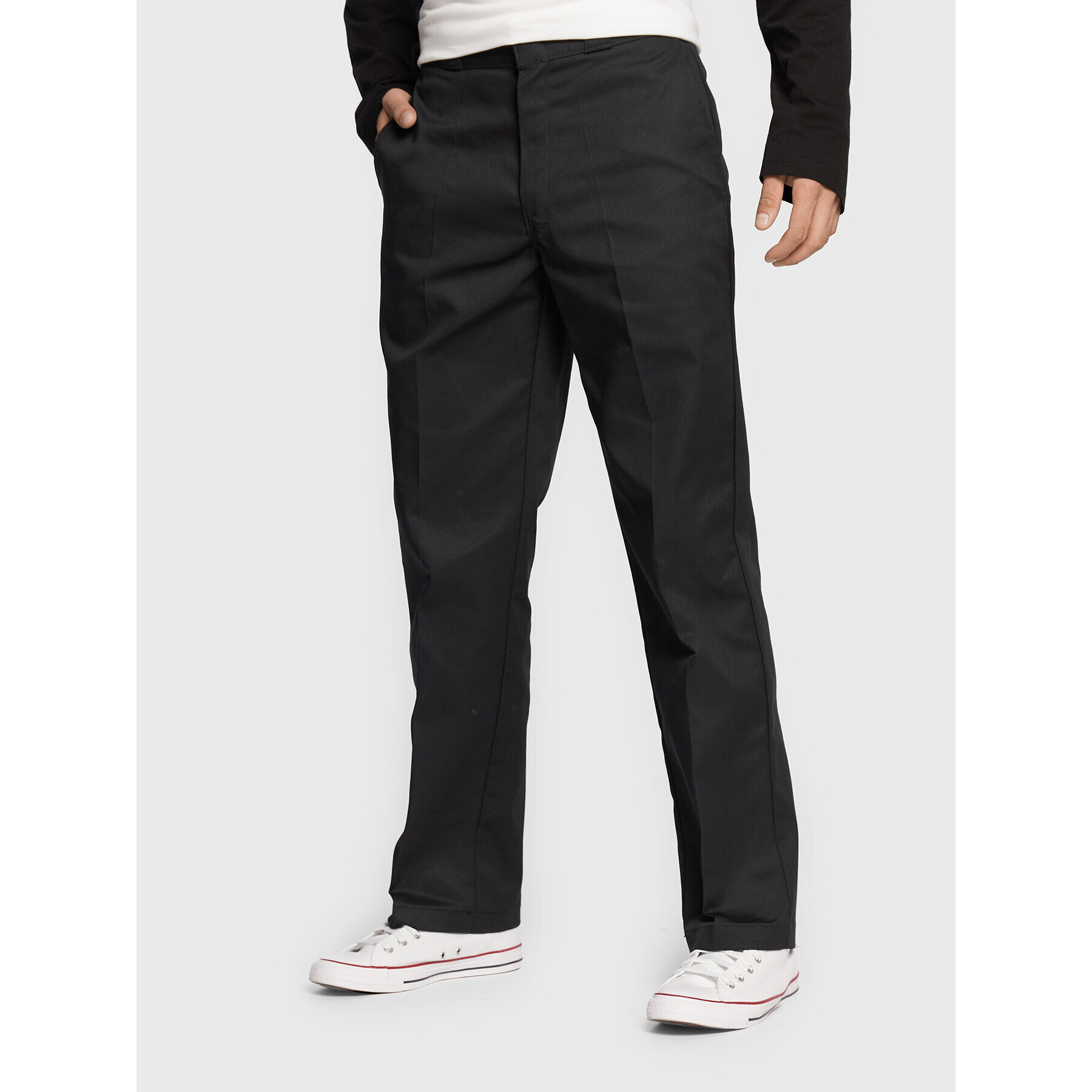 Dickies Текстилни панталони 874 Work DK0A4XK6BLK Черен Original Fit - Pepit.bg