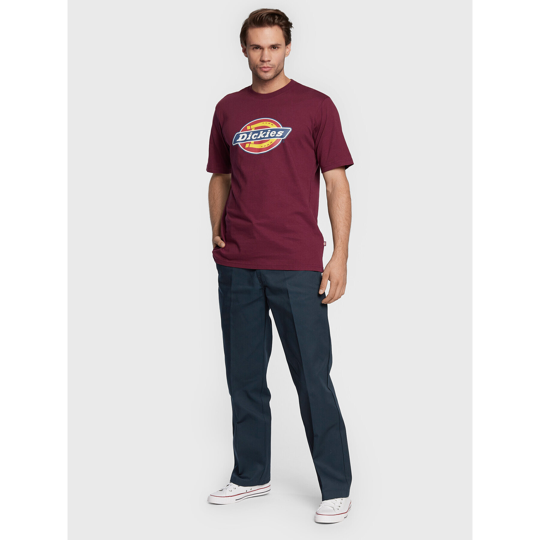 Dickies Текстилни панталони 874 Work DK0A4XK6DNX Тъмносин Original Fit - Pepit.bg