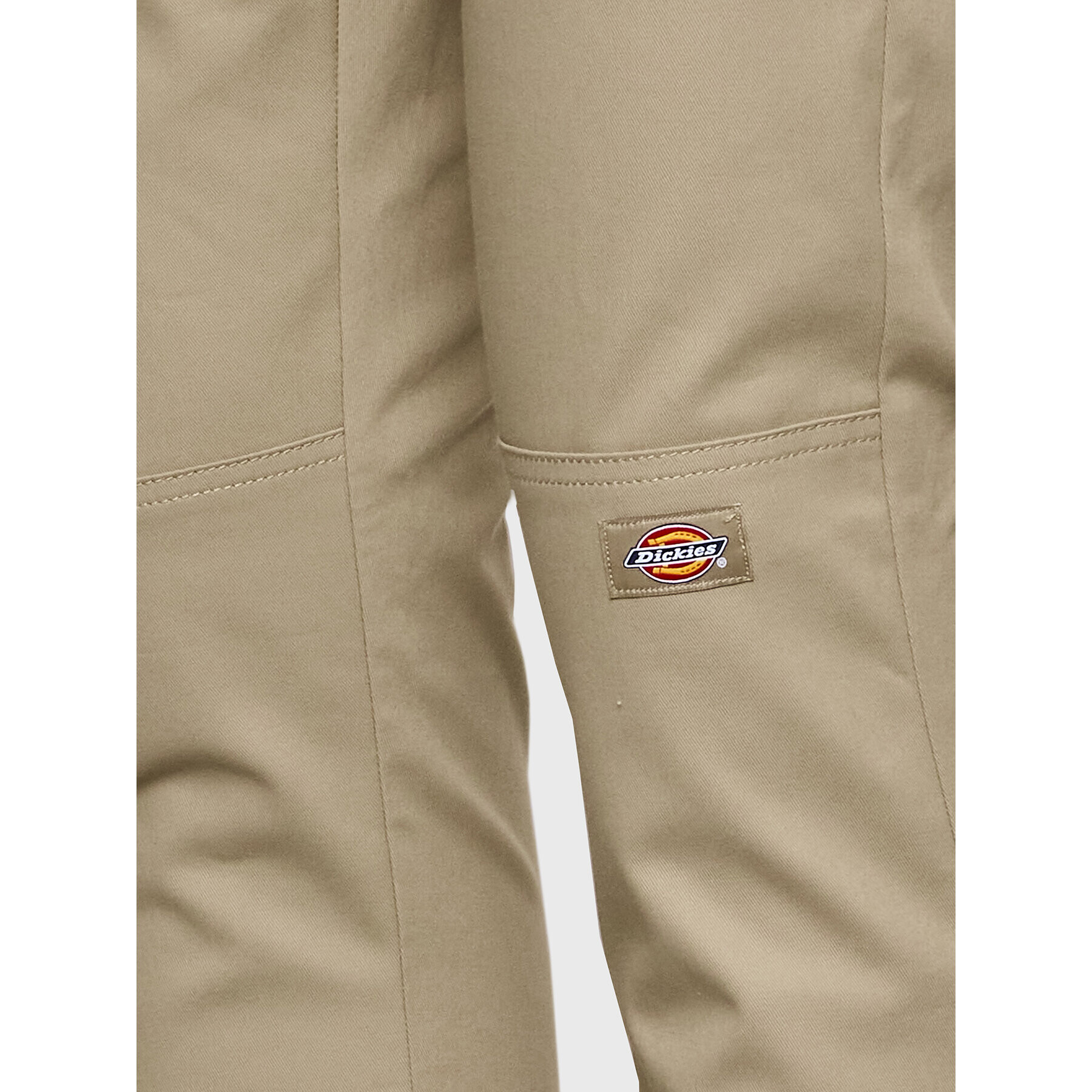 Dickies Текстилни панталони Double DK0A4YBCKHK Бежов Slim Fit - Pepit.bg