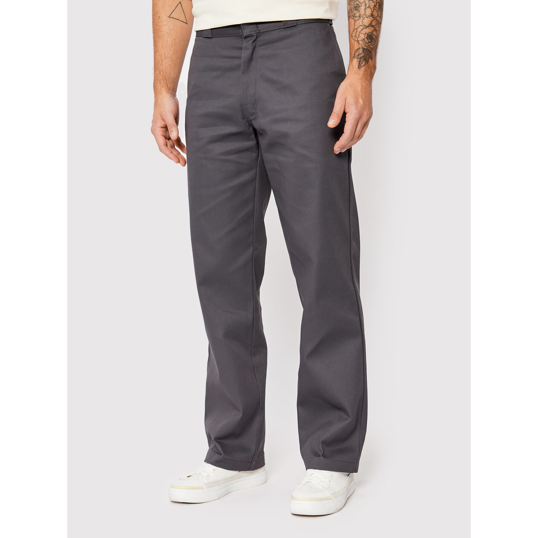 Dickies Текстилни панталони Work DK0A4XK6CH0 Сив Regular Fit - Pepit.bg