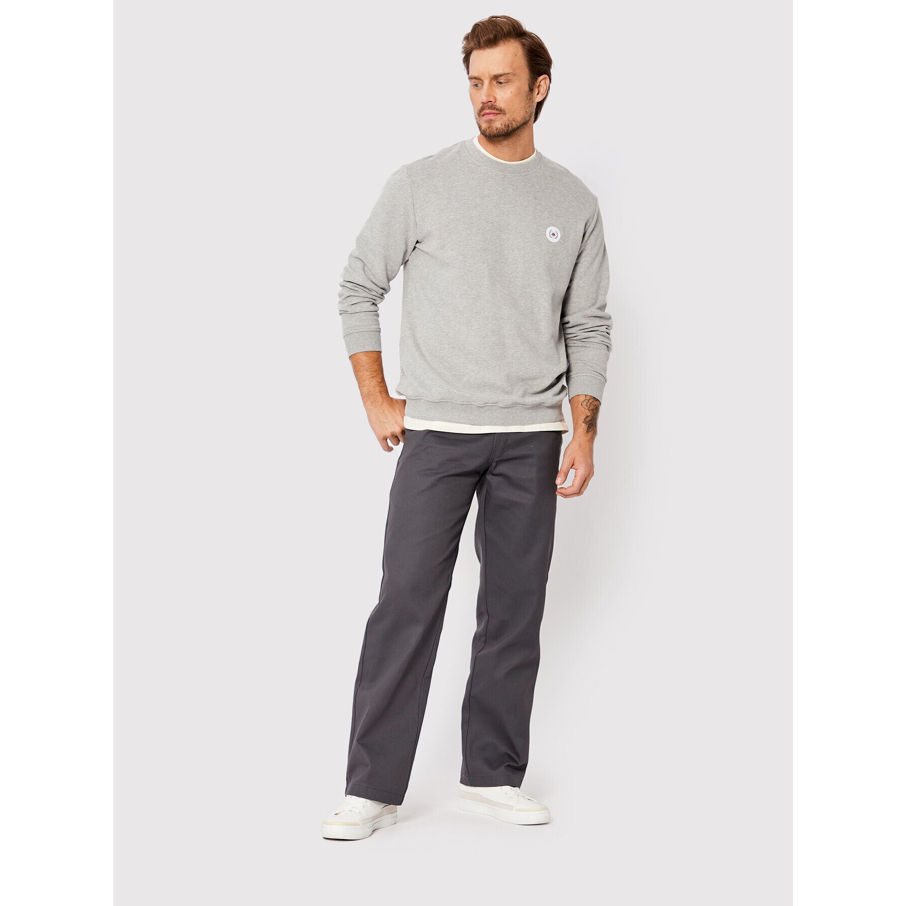 Dickies Текстилни панталони Work DK0A4XK6CH0 Сив Regular Fit - Pepit.bg