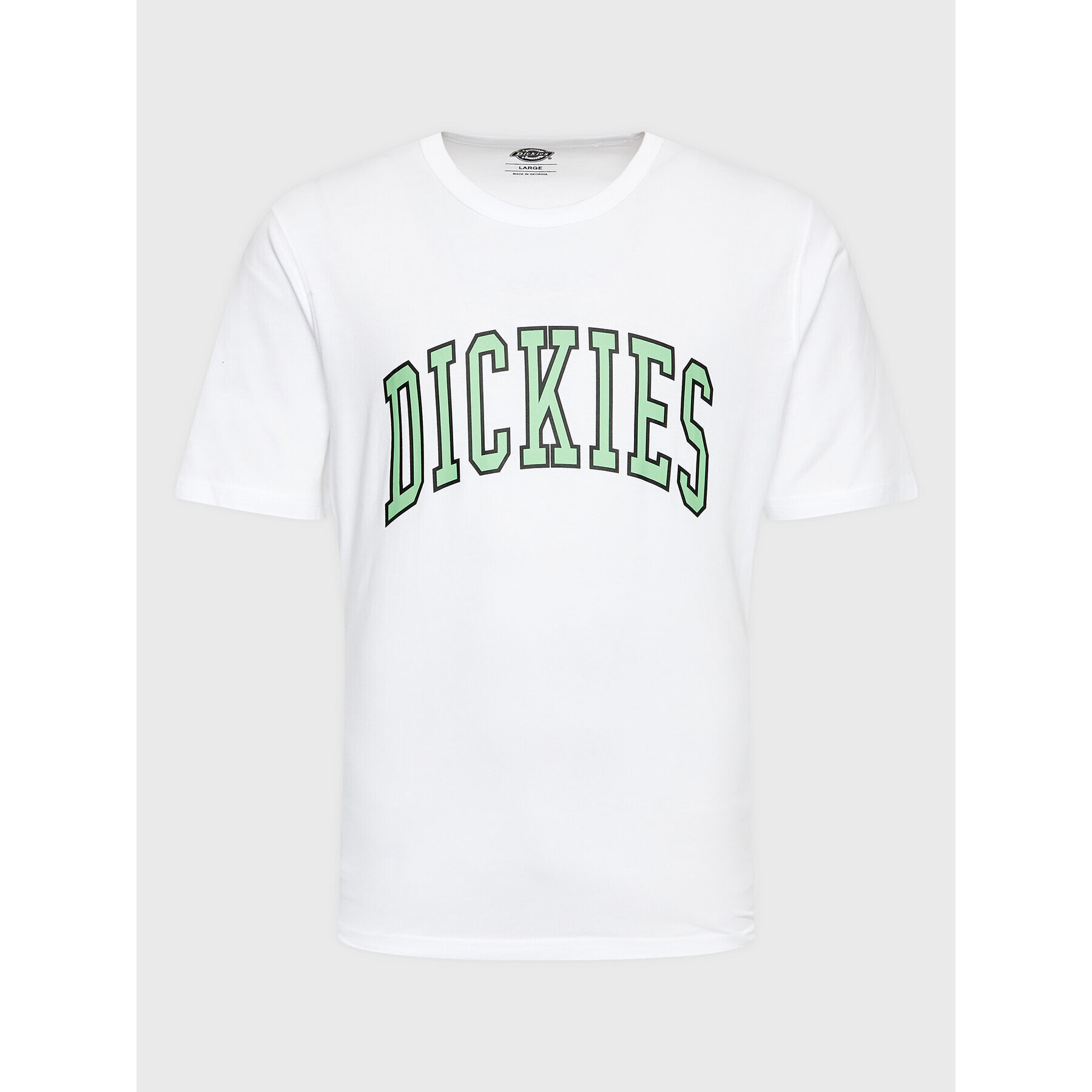 Dickies Тишърт Aitkin DK0A4X9FF05 Бял Regular Fit - Pepit.bg