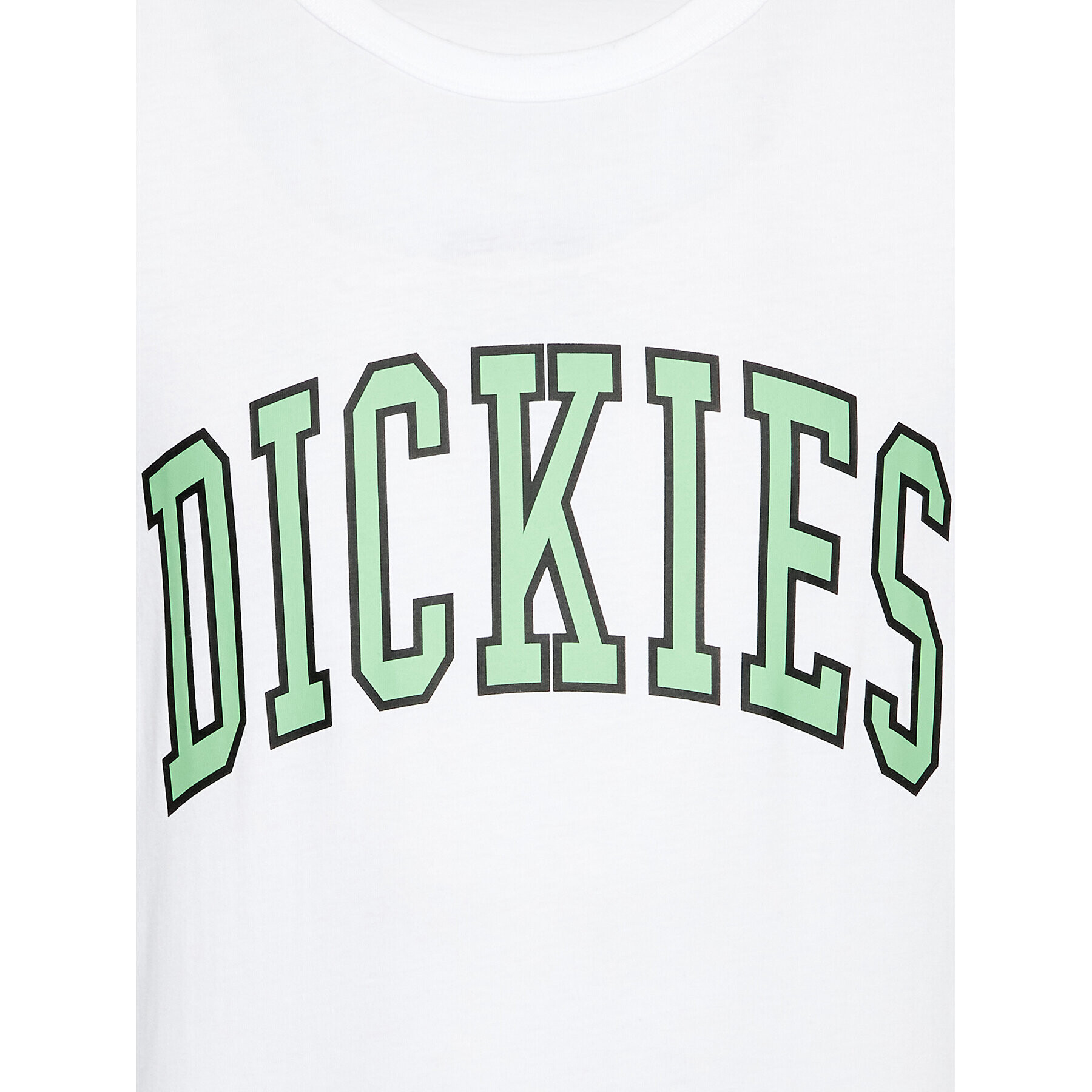 Dickies Тишърт Aitkin DK0A4X9FF05 Бял Regular Fit - Pepit.bg