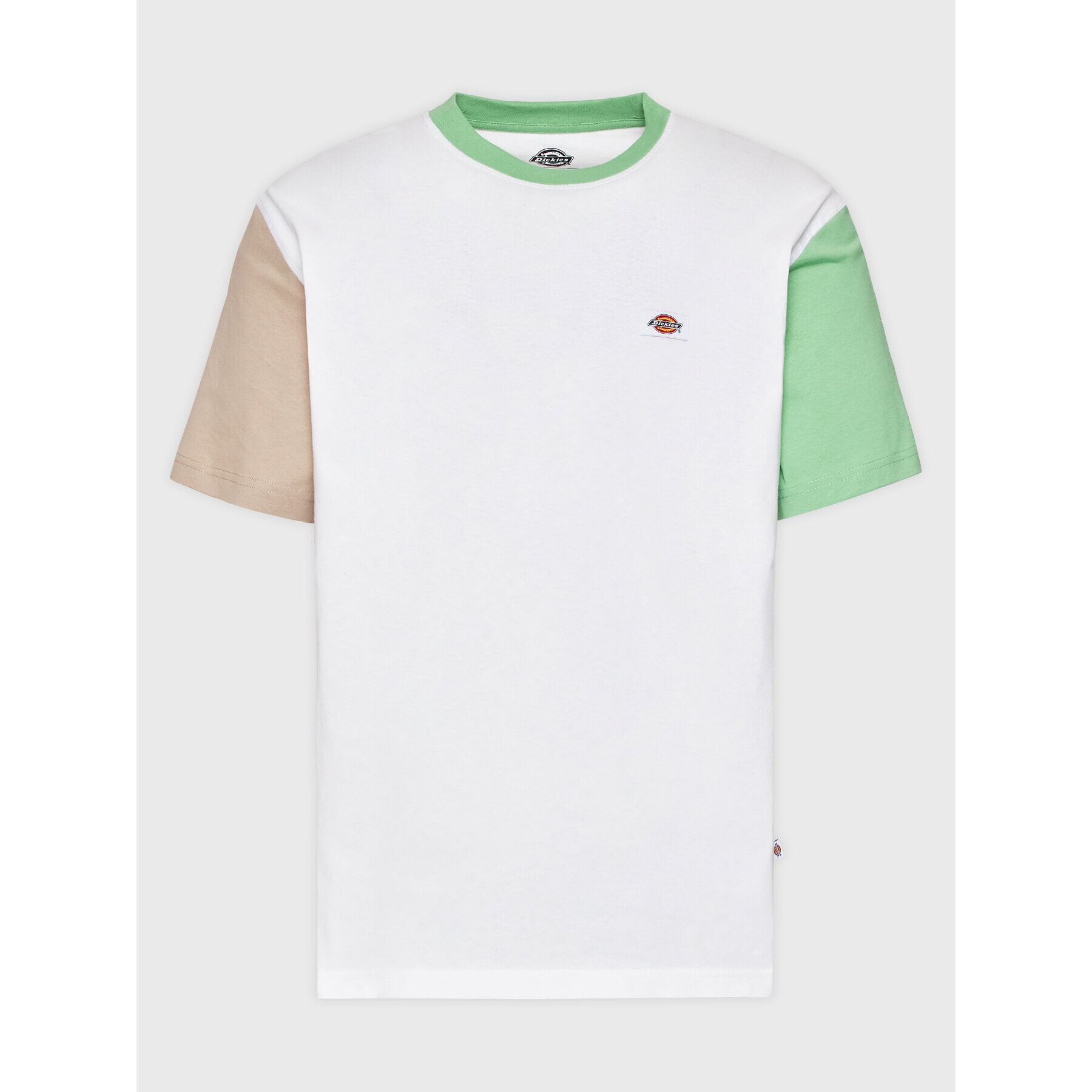 Dickies Тишърт EDDYVILLE DK0A4Y8SWHX1 Бял Regular Fit - Pepit.bg